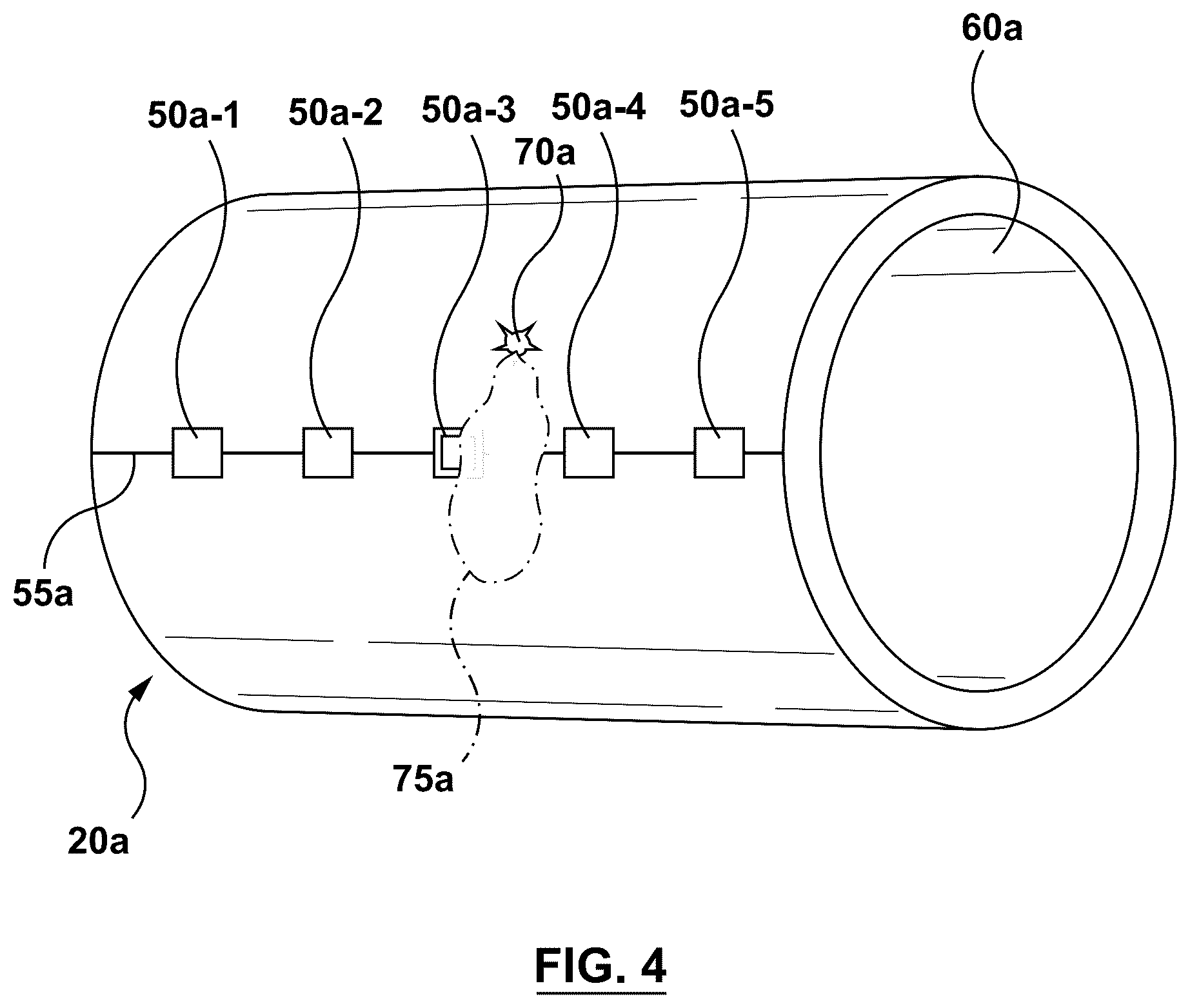 Patent US12092549 Figure 4 – Device and method of manufacturing a device for detecting hydrocarbons