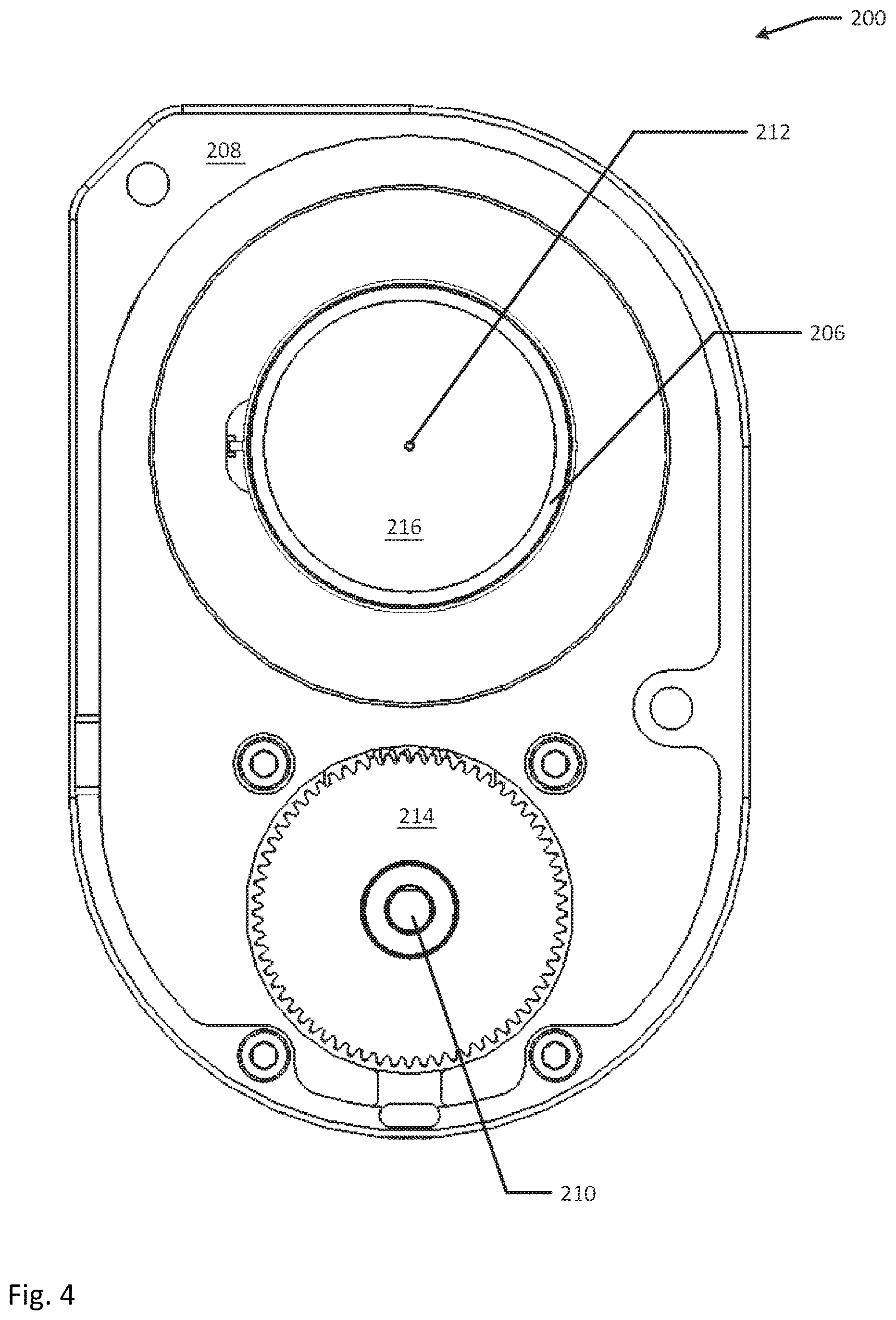 Patent US12092555 Figure 4 – Apparatus for dynamically varying extraction distance between extraction volume and sample surface