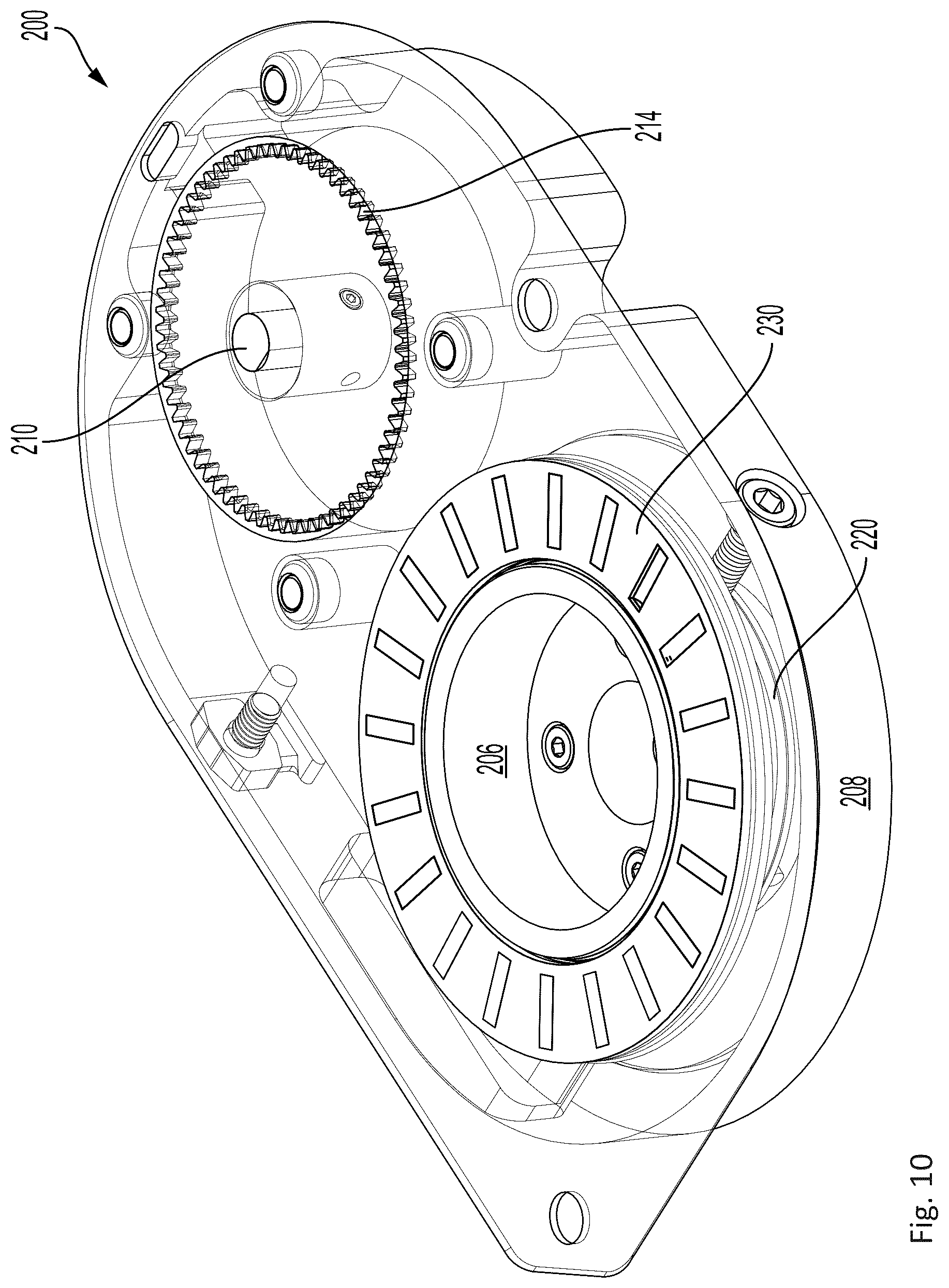 Patent US12092555 Figure 10 – Apparatus for dynamically varying extraction distance between extraction volume and sample surface