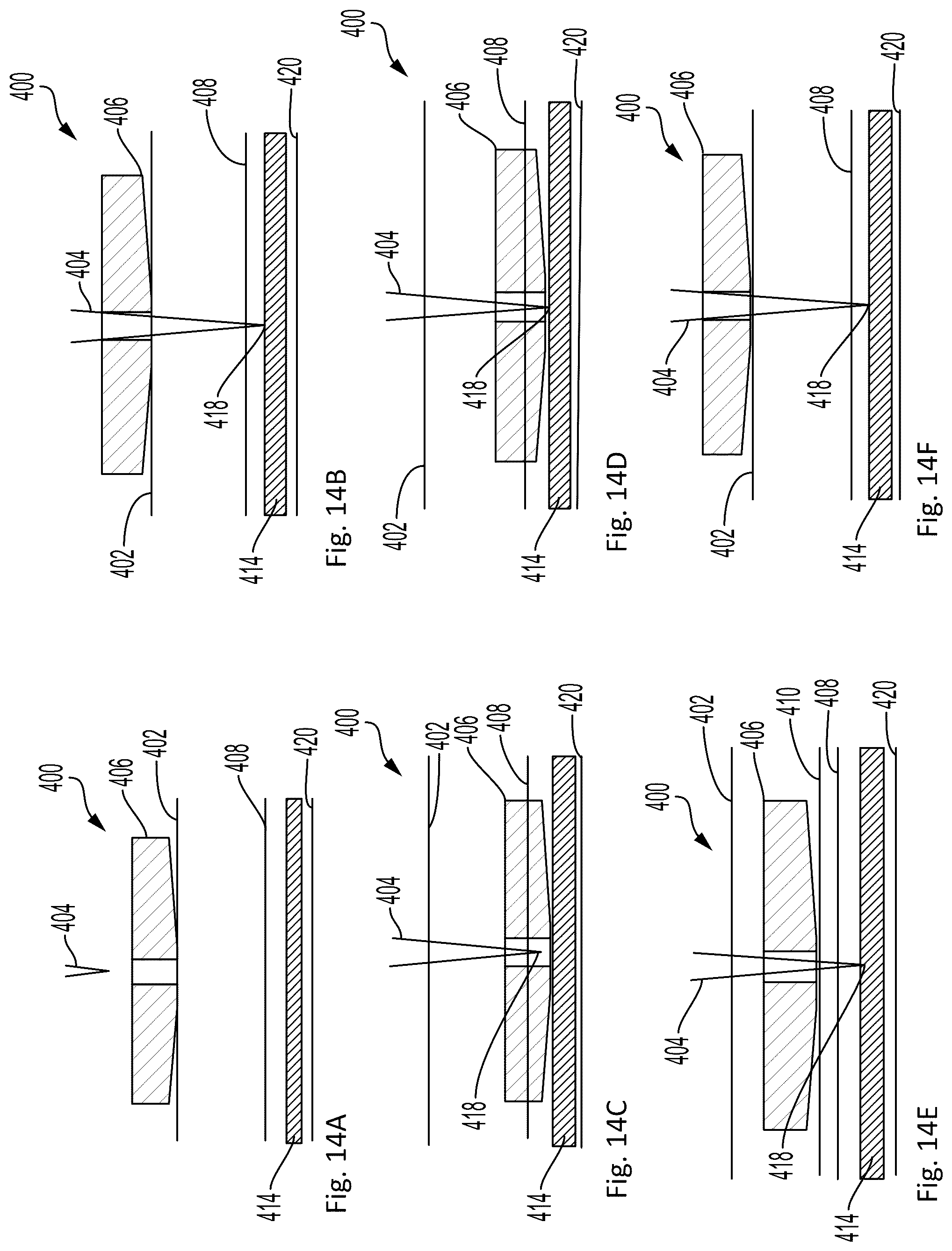Patent US12092555 Figure 13 – Apparatus for dynamically varying extraction distance between extraction volume and sample surface