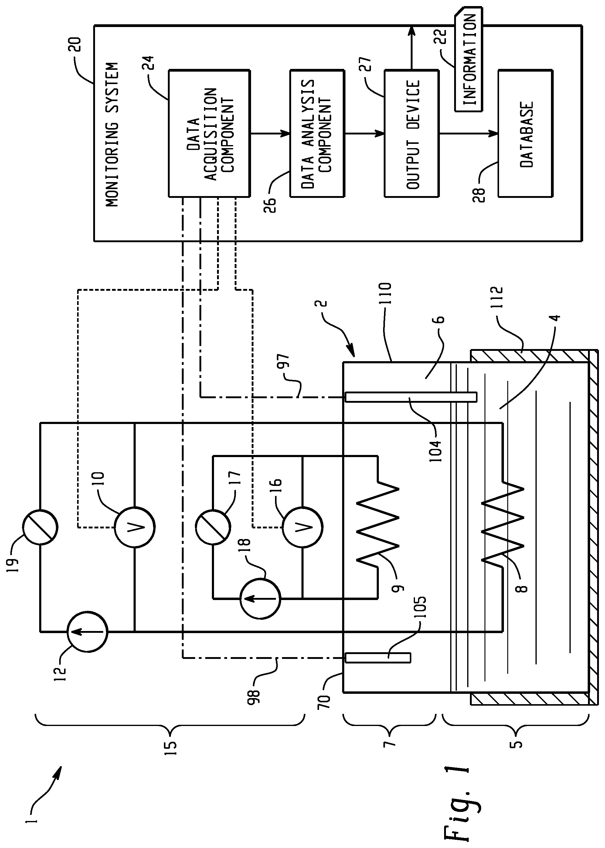 Patent US12092562 Figure 1 – Device and testing apparatus for liquid and vapor wire exposure testing