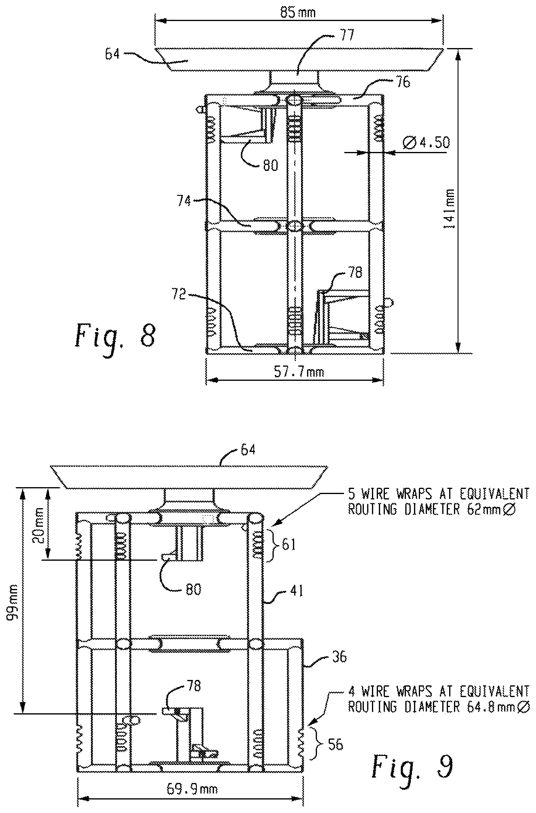 Patent US12092562 Figure 6 – Device and testing apparatus for liquid and vapor wire exposure testing