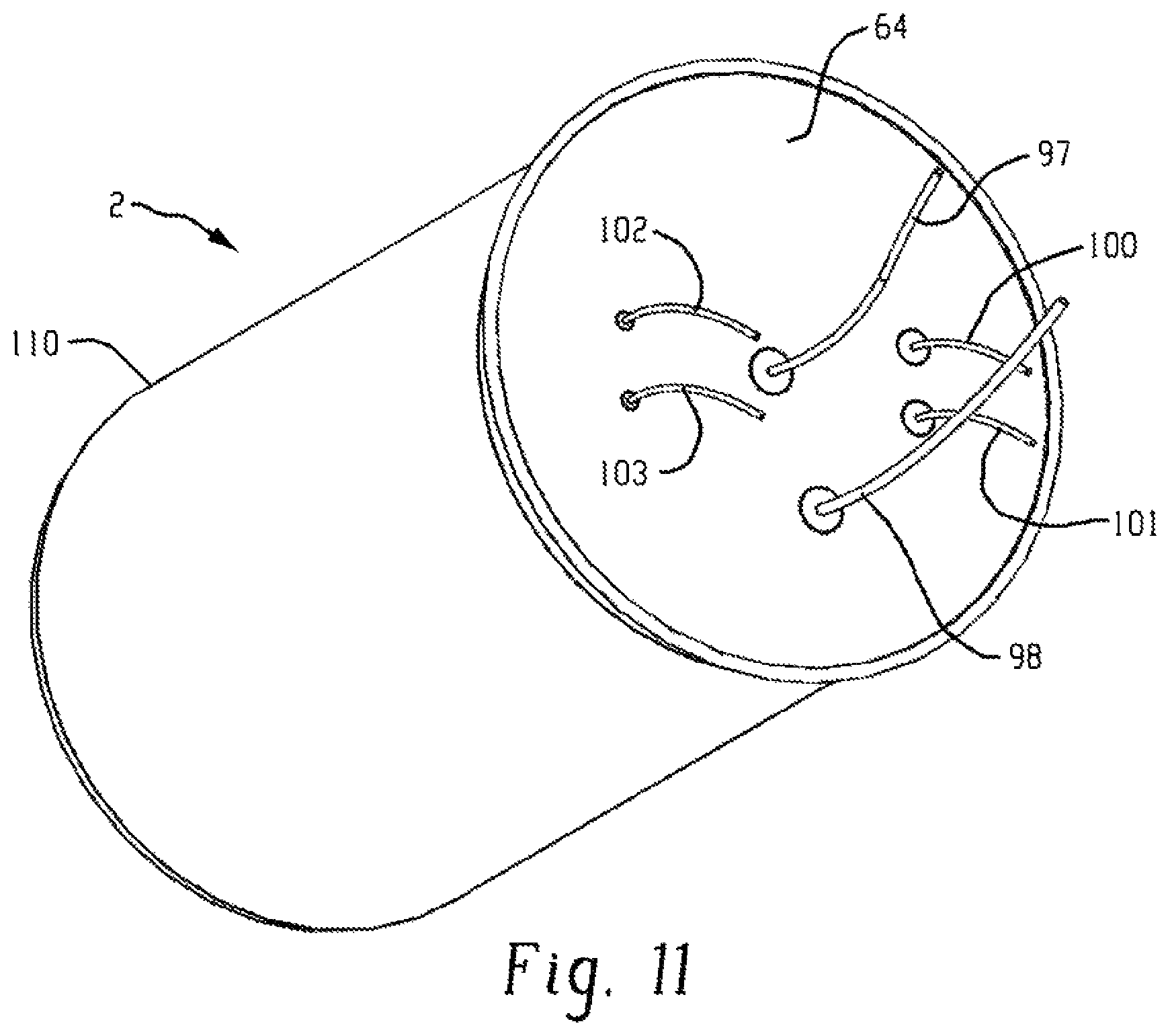 Patent US12092562 Figure 8 – Device and testing apparatus for liquid and vapor wire exposure testing