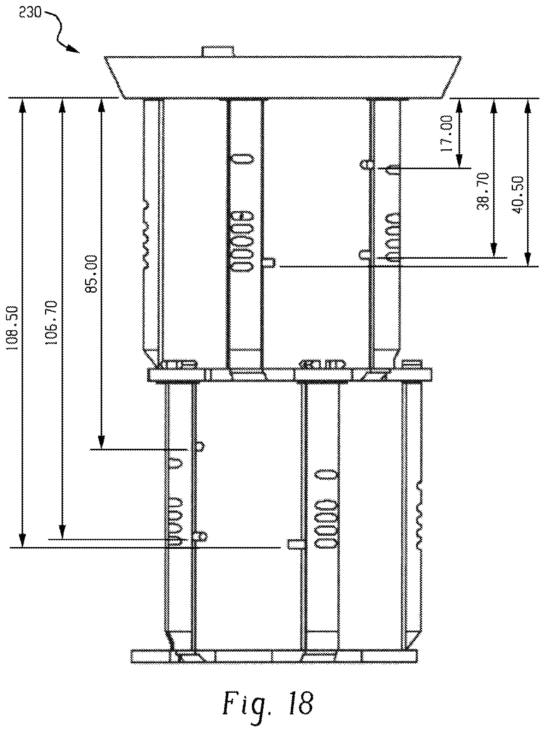 Patent US12092562 Figure 14 – Device and testing apparatus for liquid and vapor wire exposure testing