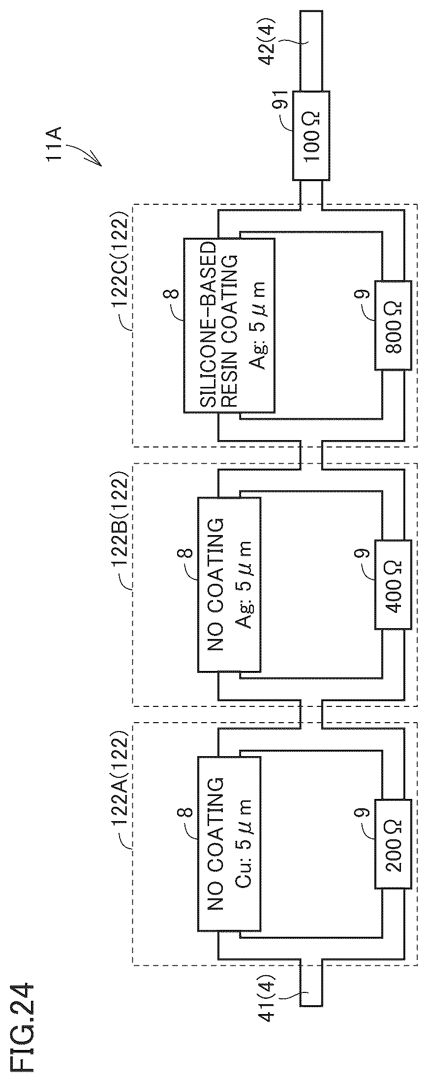 Patent US12092563 Figure 16 – Sensor and electric device with the sensor