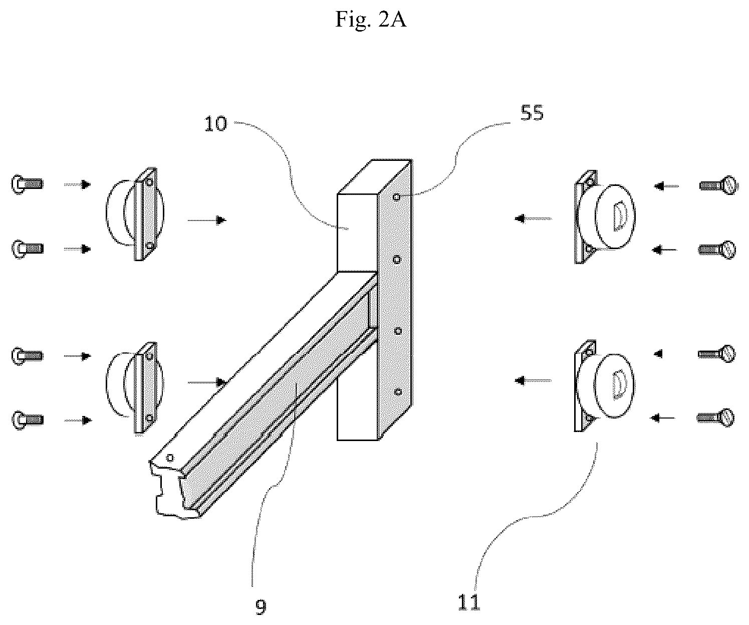 Patent US12092564 Figure 2 – Fiber reinforced polymer concrete bond testing frame