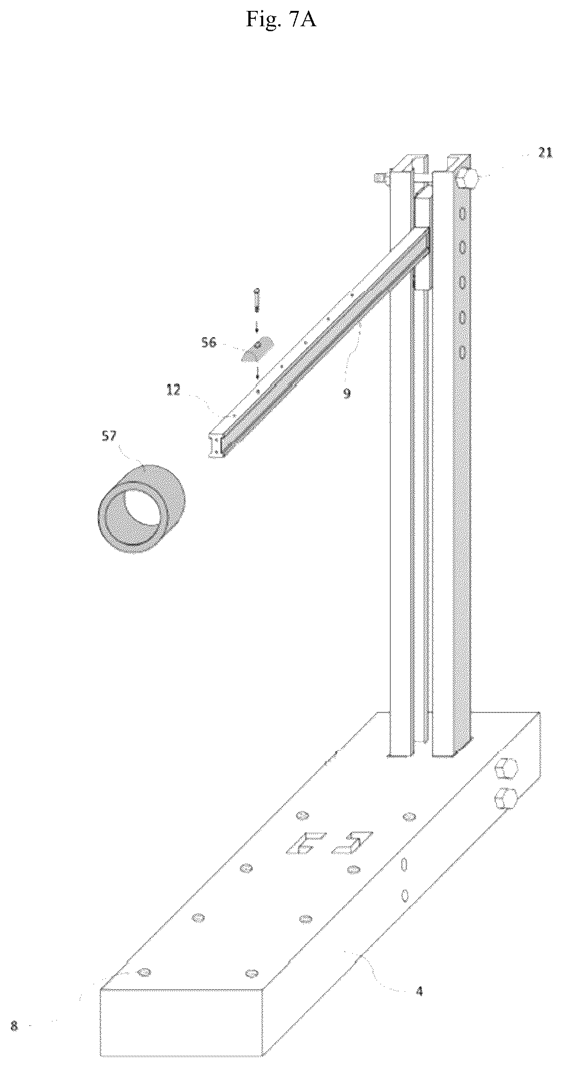 Patent US12092564 Figure 10 – Fiber reinforced polymer concrete bond testing frame