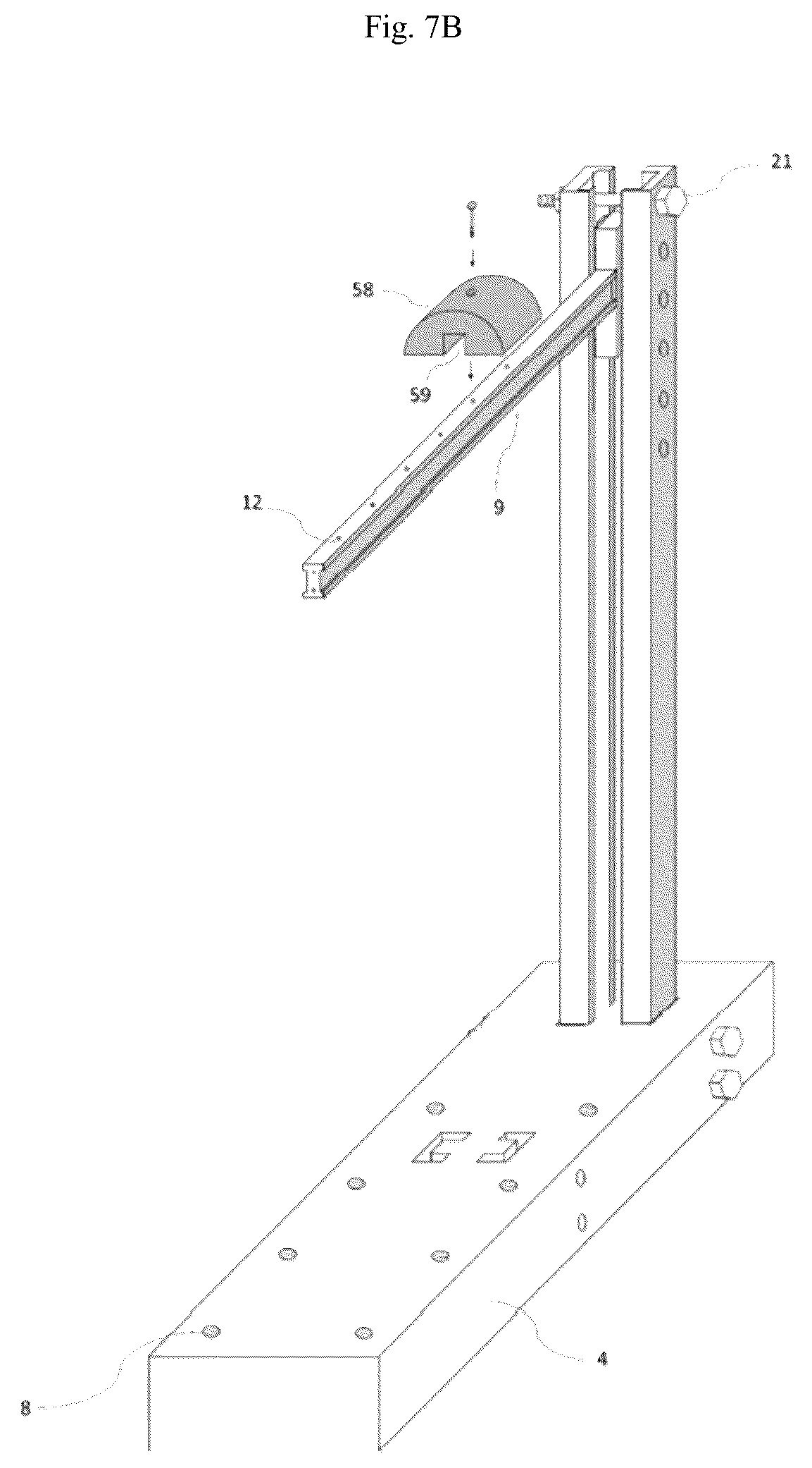 Patent US12092564 Figure 11 – Fiber reinforced polymer concrete bond testing frame