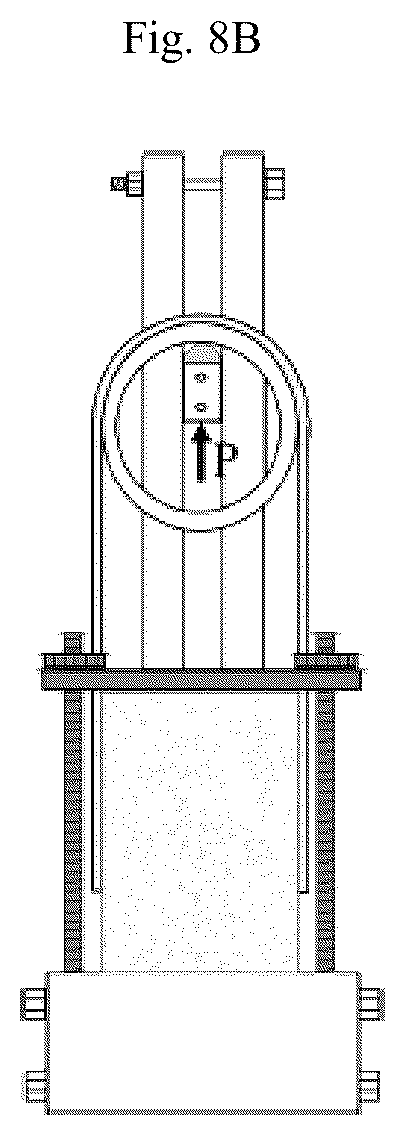 Patent US12092564 Figure 14 – Fiber reinforced polymer concrete bond testing frame