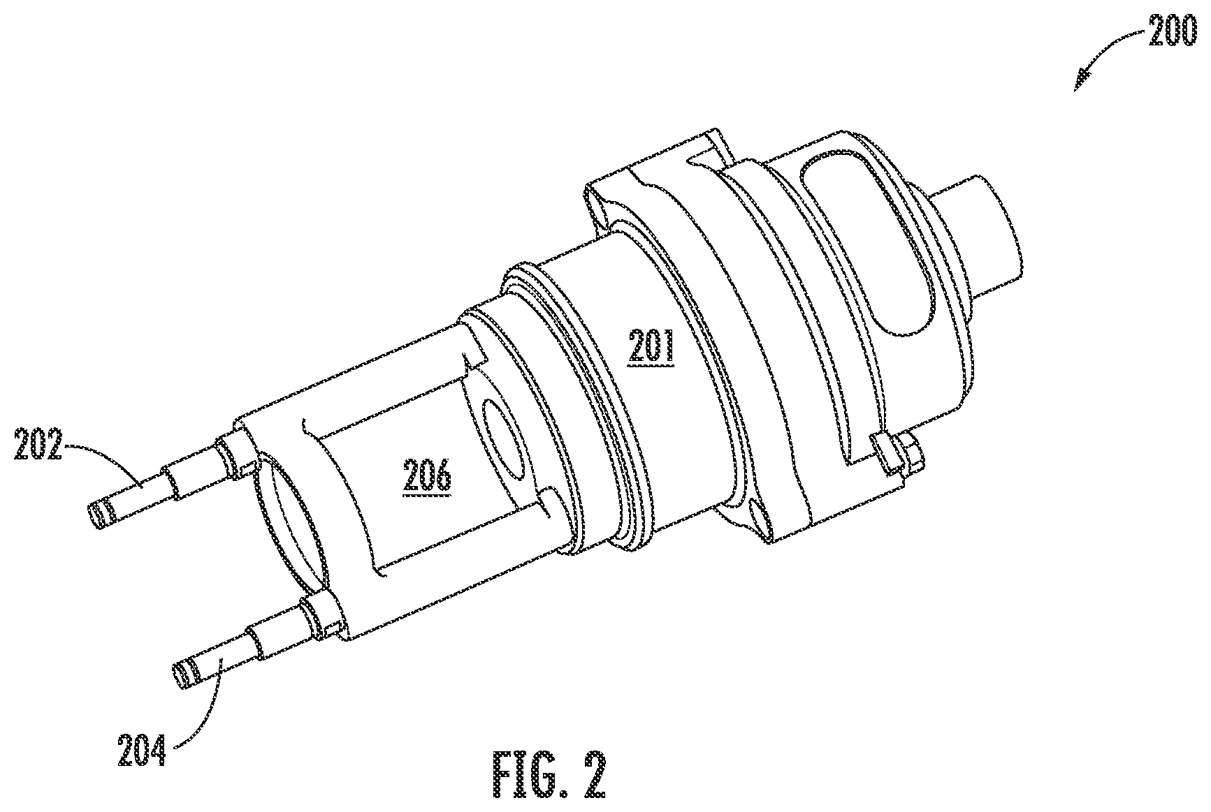 Patent US12092566 Figure 2 – Encapsulating of photoacoustic detector