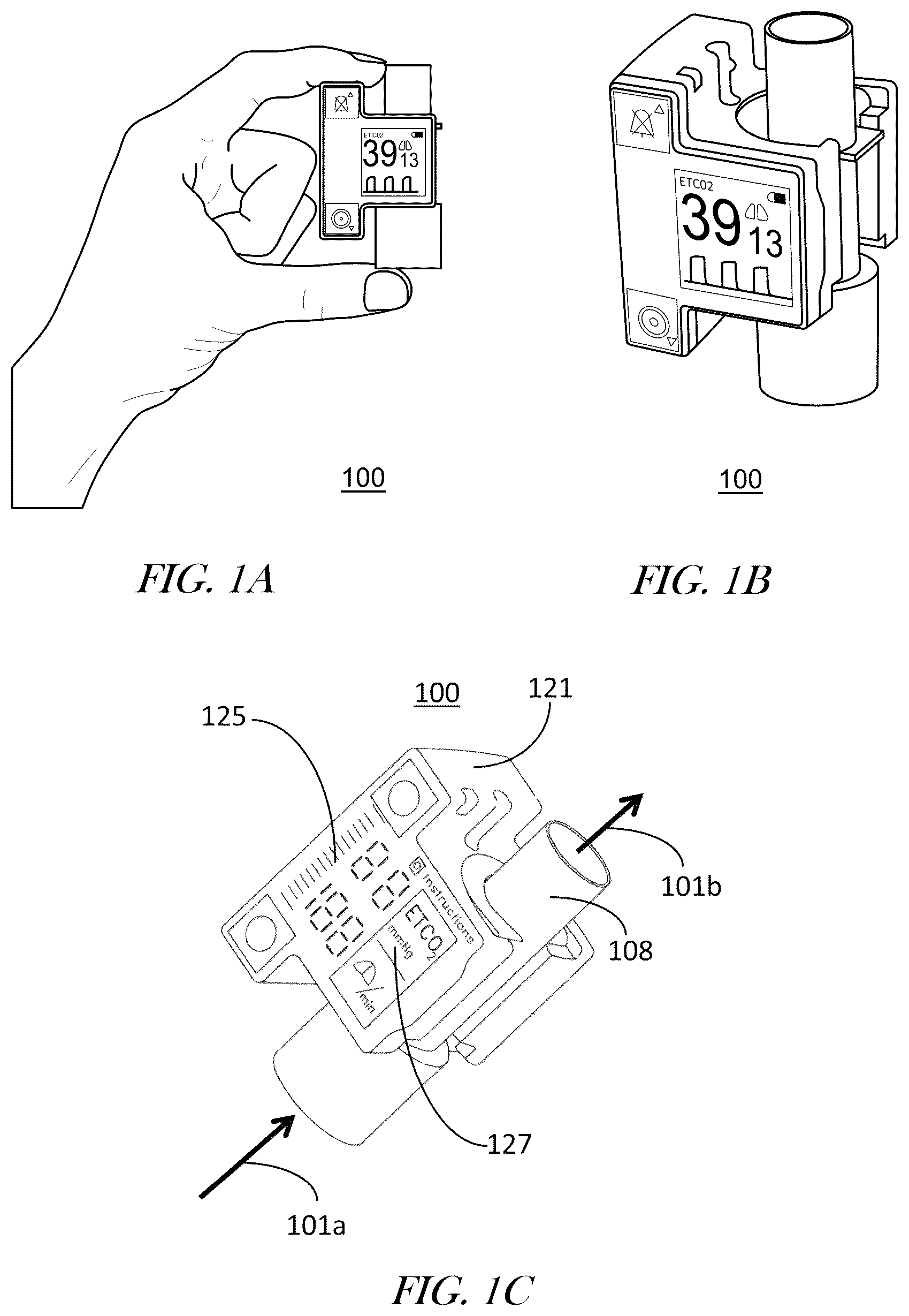 Patent US12092571 Figure 1 – Solid-state spectrometer