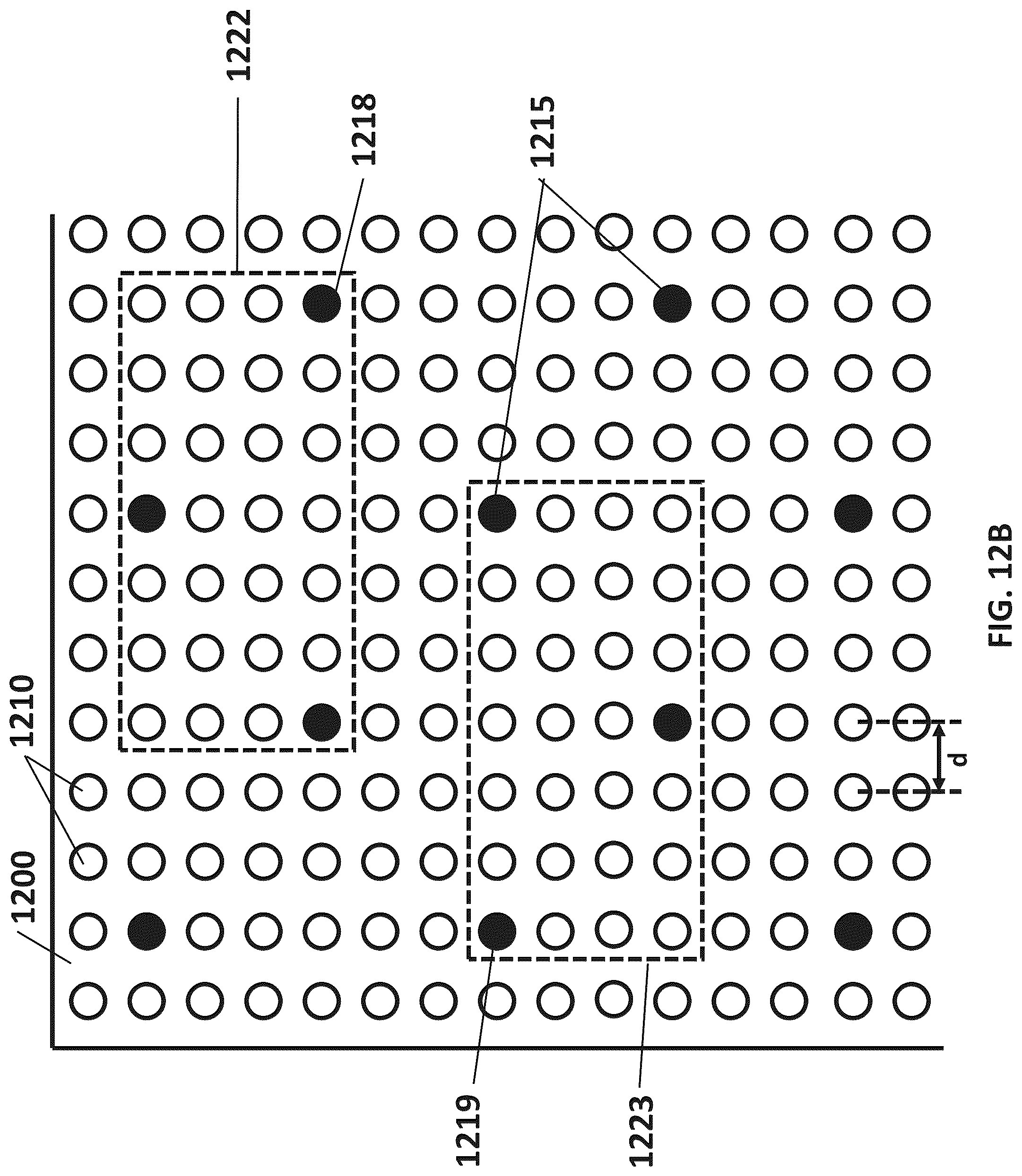 Patent US12092578 Figure 19 – Integrated arrays for single-analyte processes