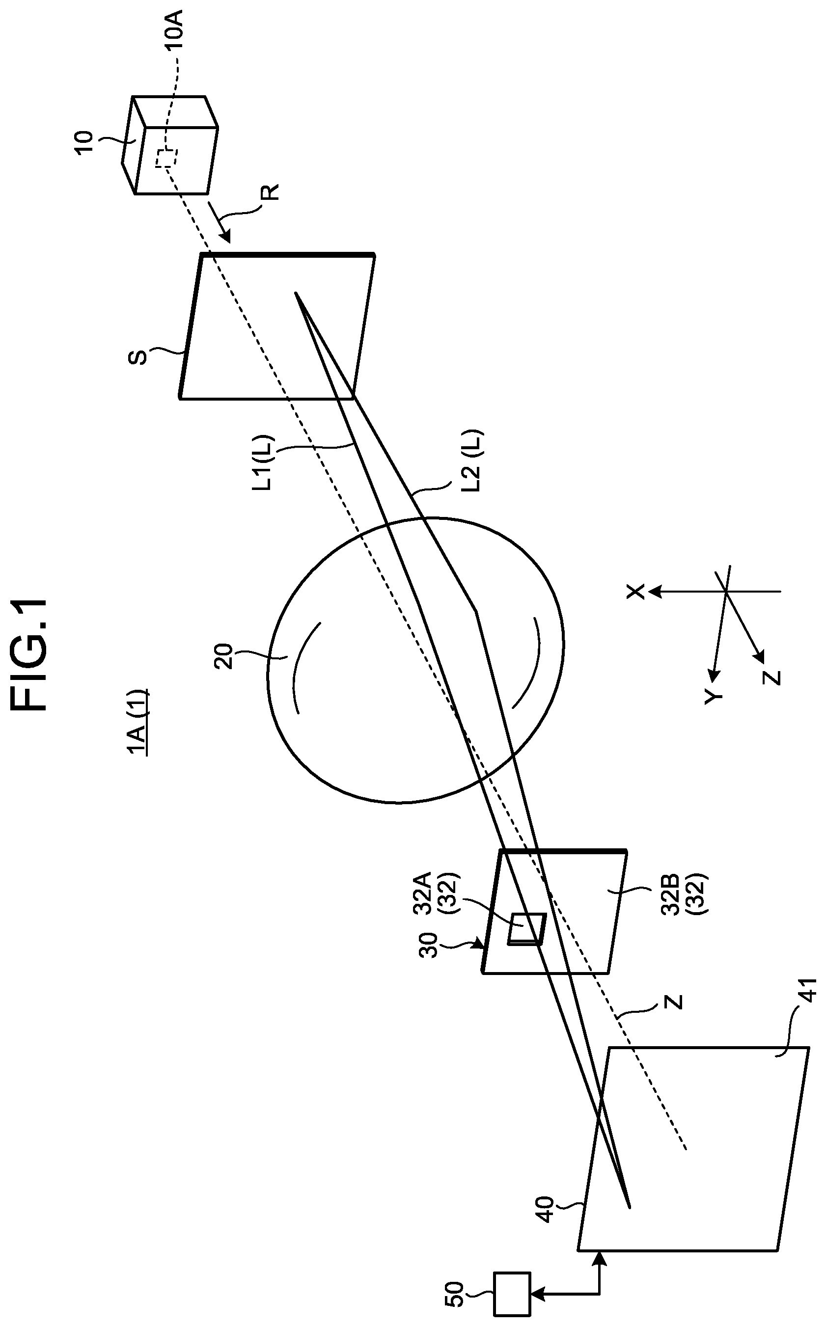 Patent US12092582 Figure 1 – Optical inspection device