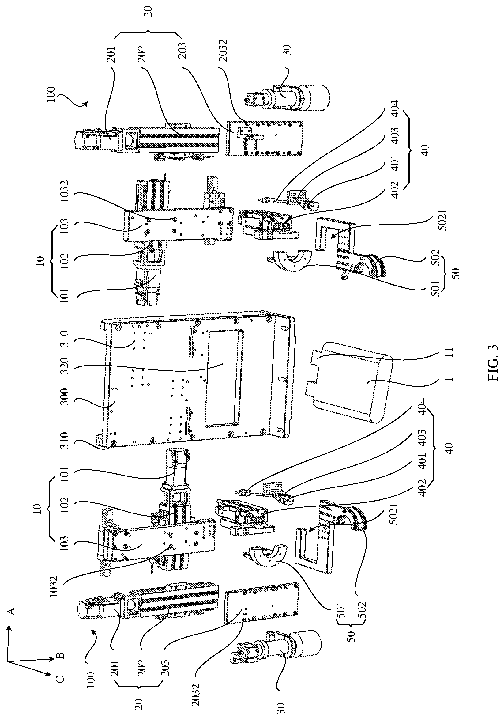 Patent US12092583 Figure 3 – Tab image acquisition device, system, and method