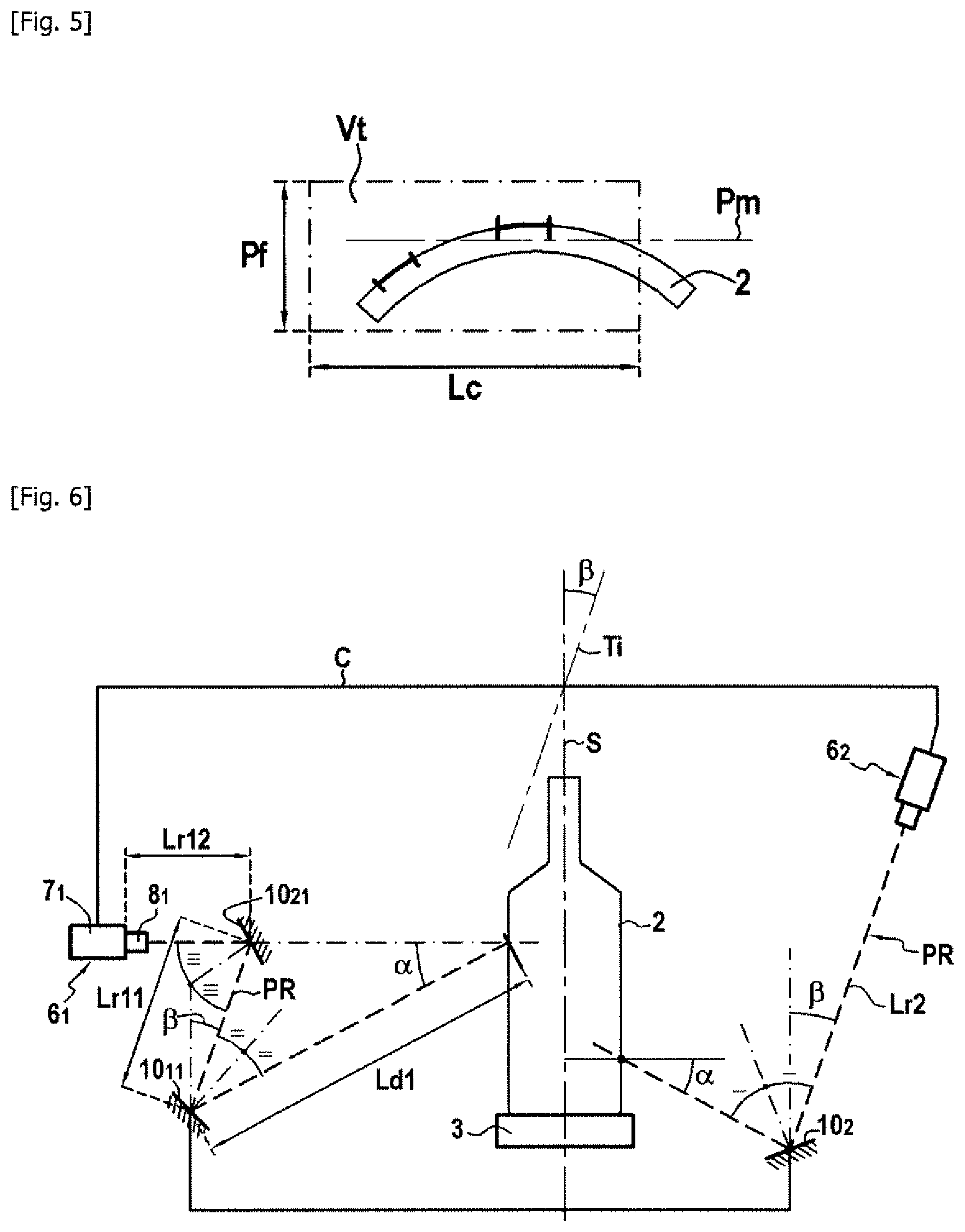 Patent US12092586 Figure 3 – Apparatus and method for simultaneously focusing optical systems according to the diameter of the containers