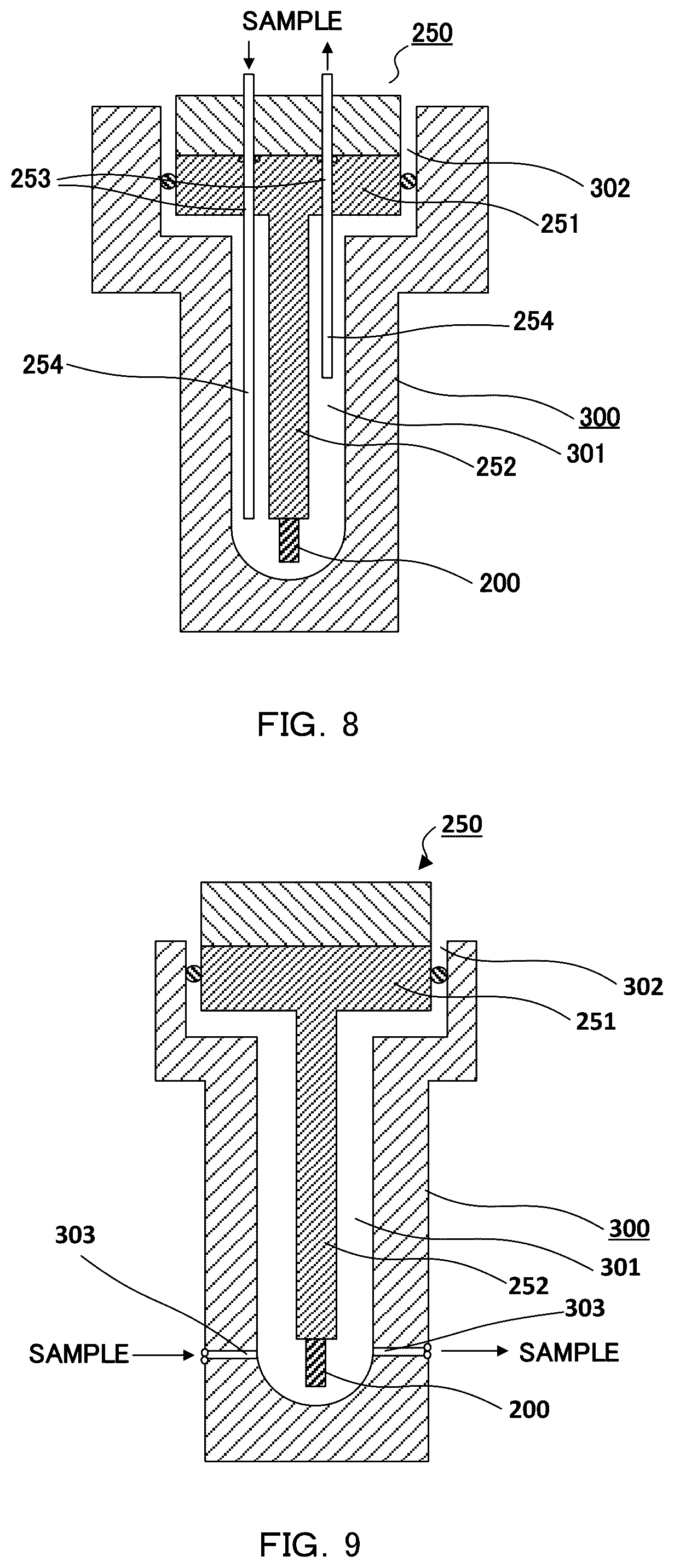 Patent US12092593 Figure 8 – Single-crystal X-ray structure analysis apparatus and method, and sample holder unit therefor