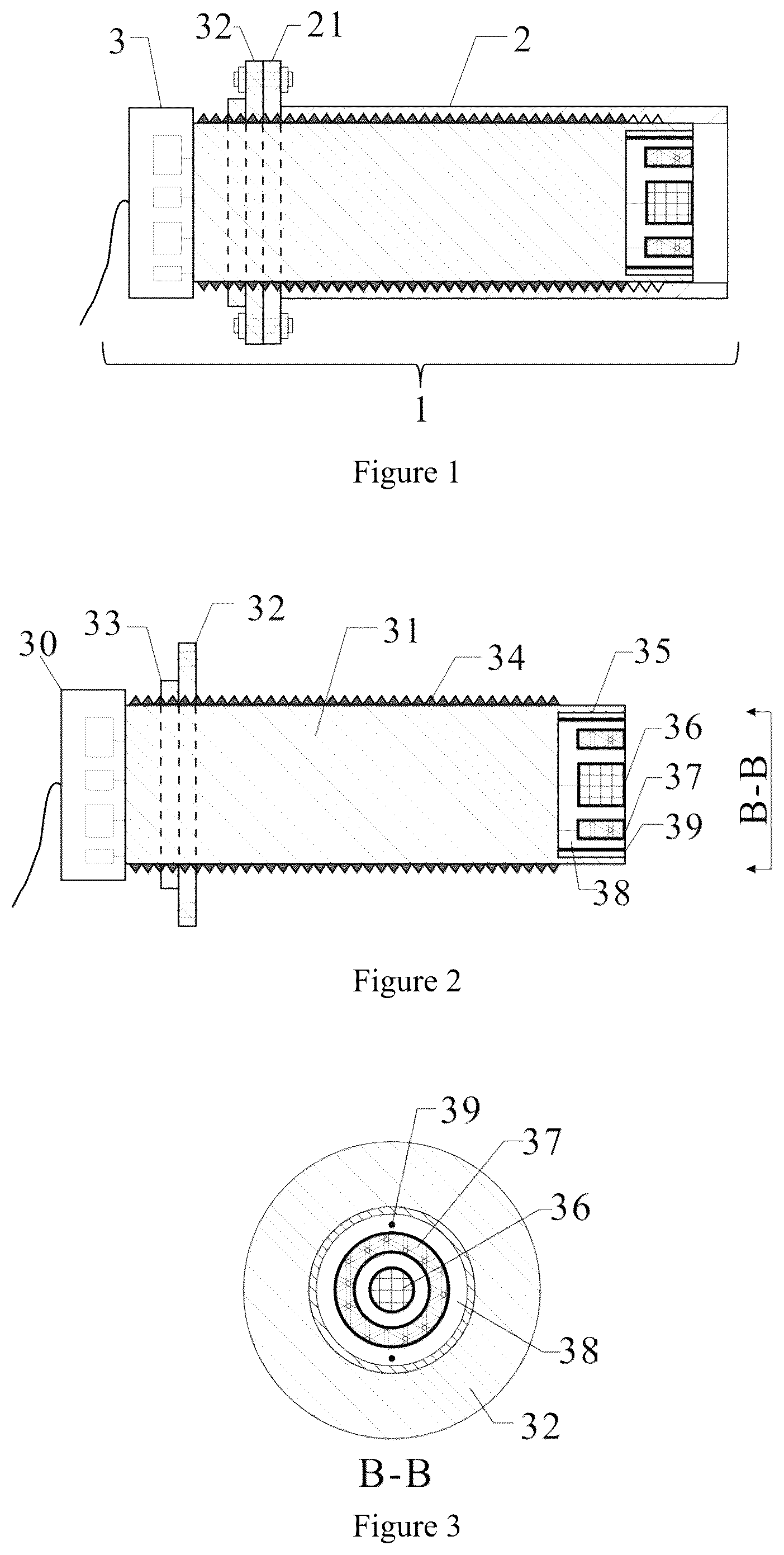 Patent US12092599 — Online monitoring device and method for fouling and slagging based on capacitance principle differential measurement — Figure 1