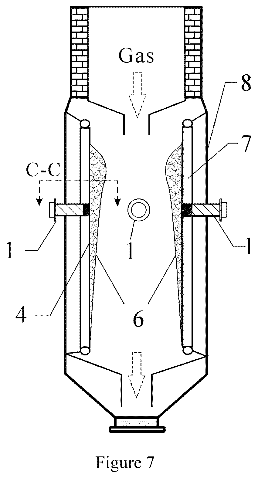 Patent US12092599 Figure 3 – Online monitoring device and method for fouling and slagging based on capacitance principle differential measurement