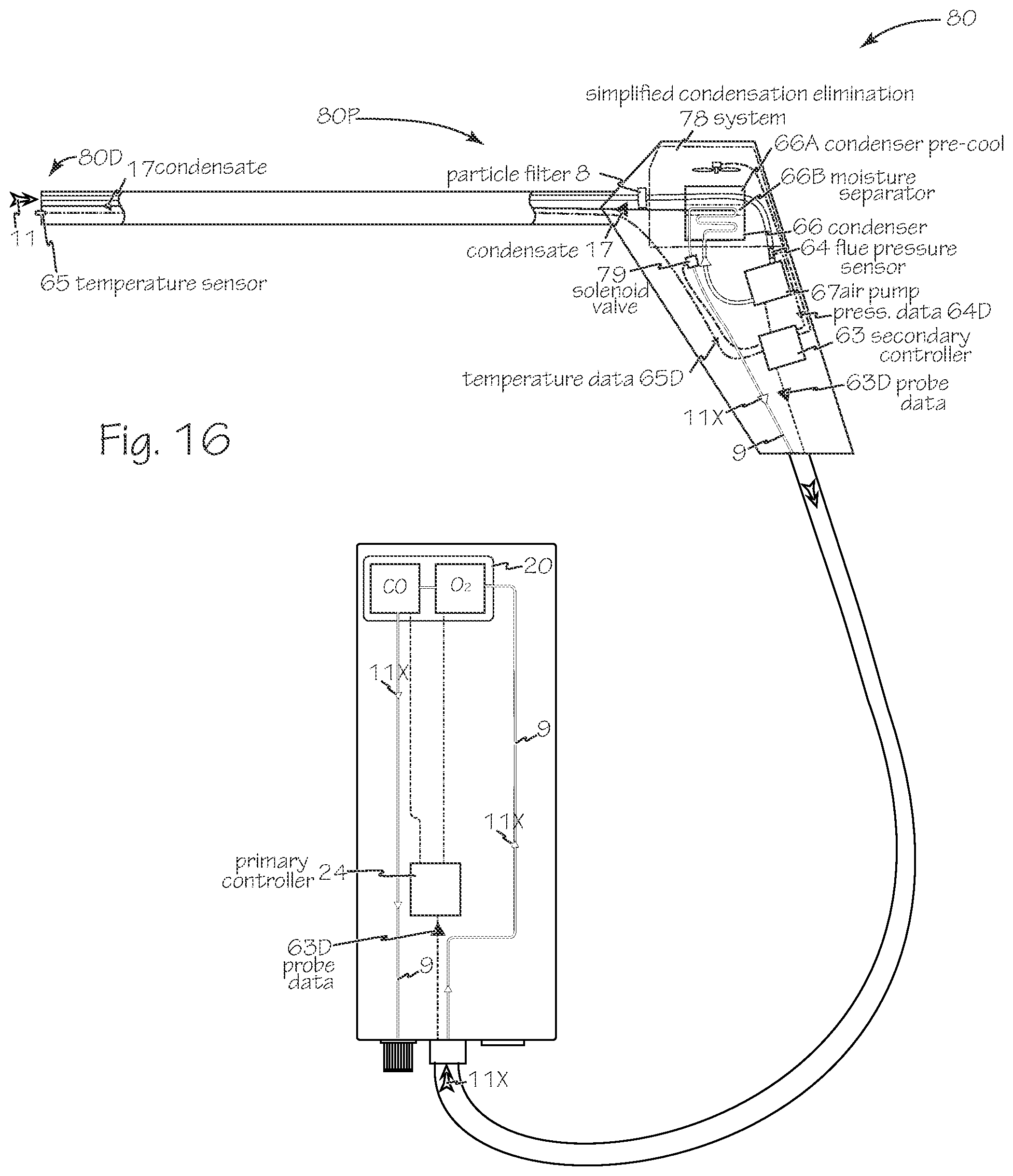 Patent US12092603 Figure 13 – Combustion analyzer