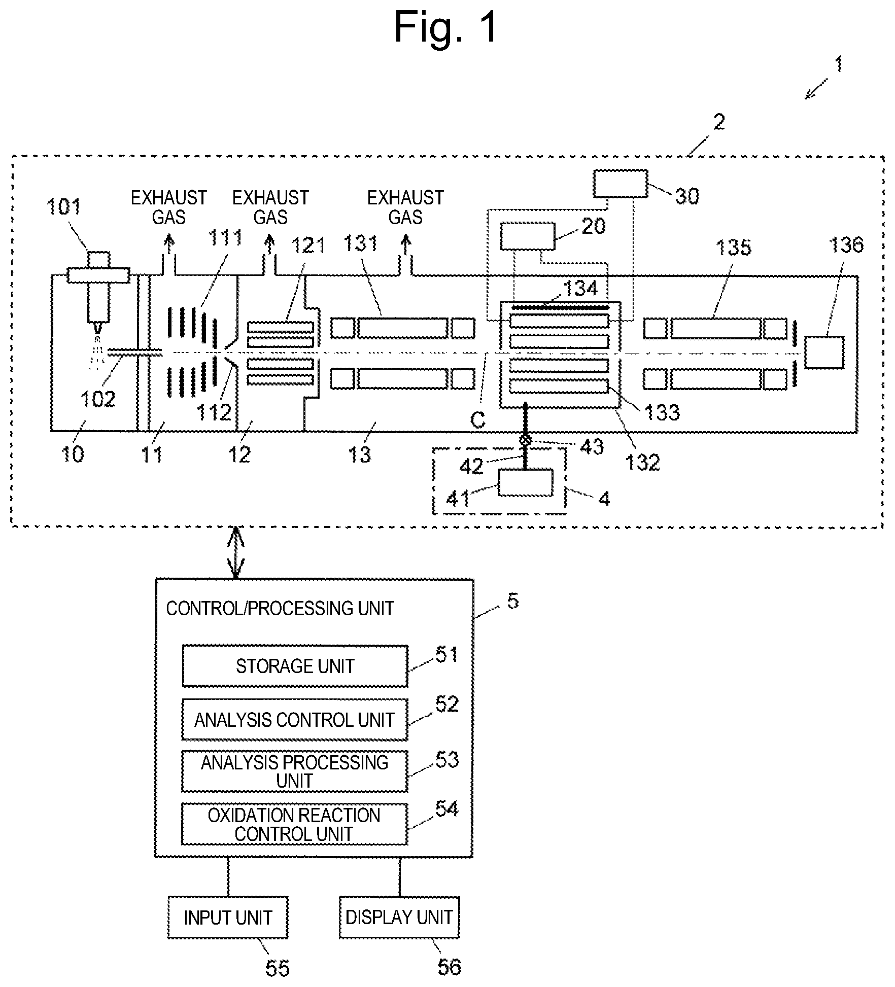 Patent US12092608 Figure 1 – Ion analysis device