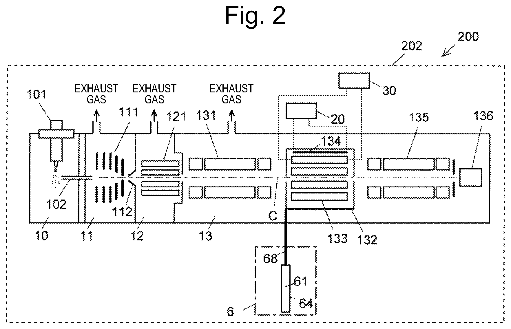 Patent US12092608 Figure 2 – Ion analysis device