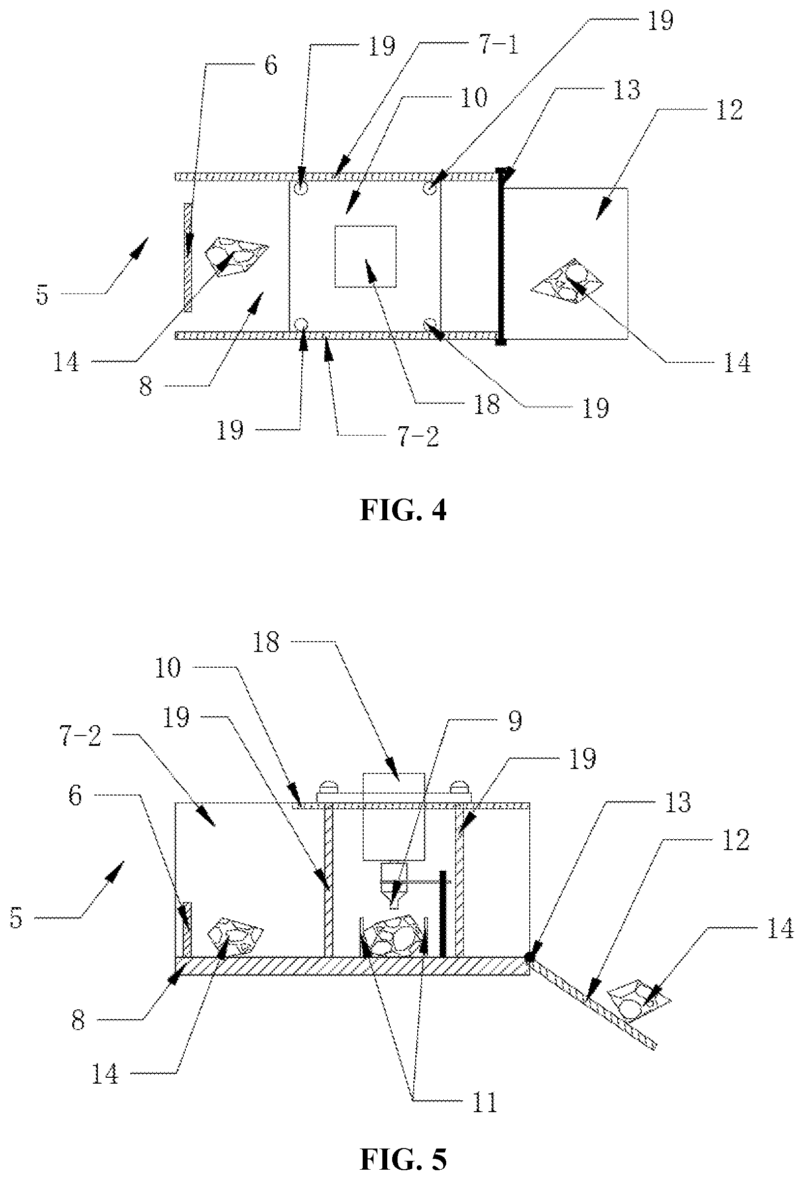 Patent US12092616 Figure 3 – Real-time measurement system and measurement method for mechanical parameters of rock slag during excavation