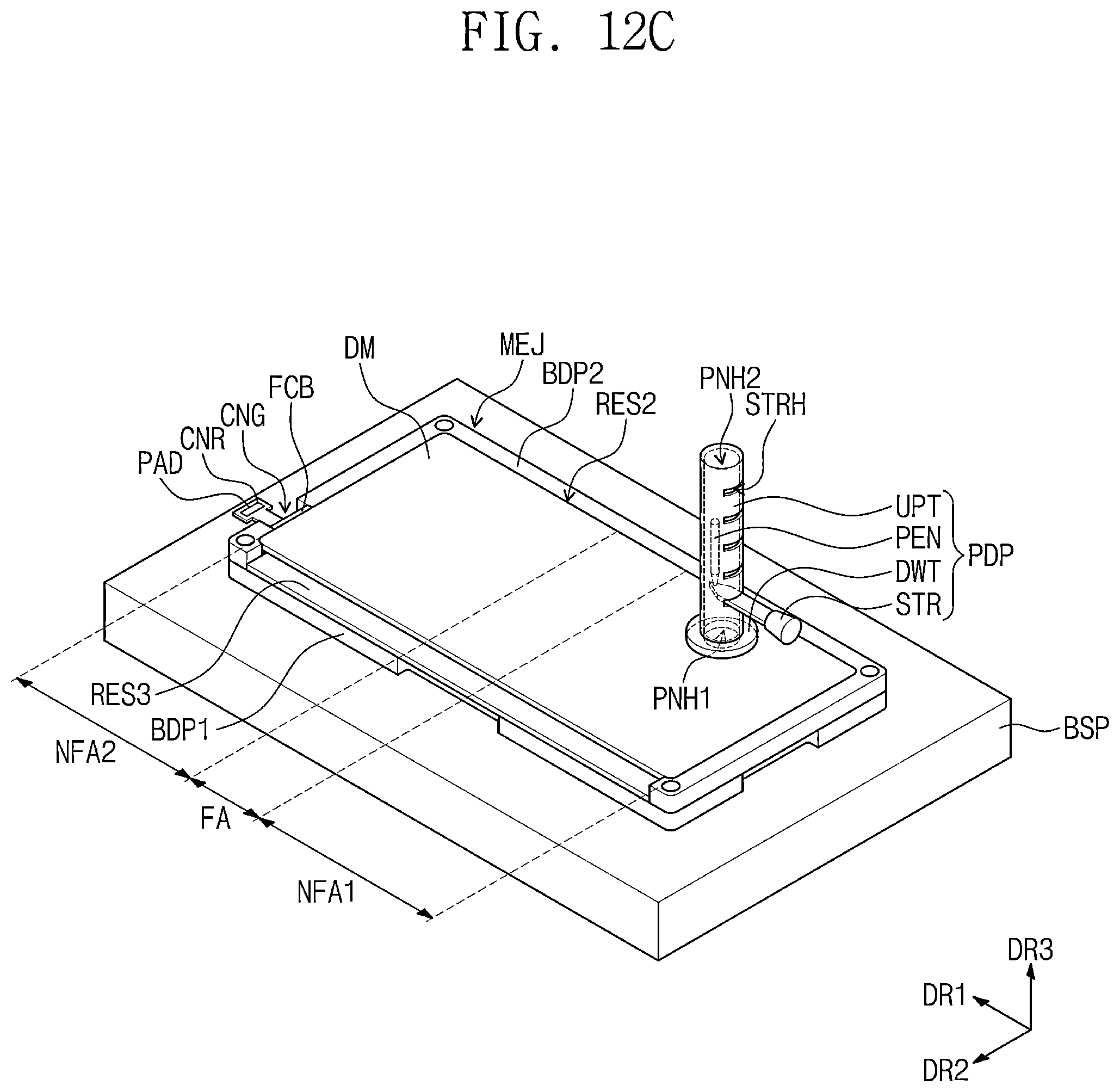 Patent US12092617 Figure 15 – Display module evaluation jig and display module evaluation method