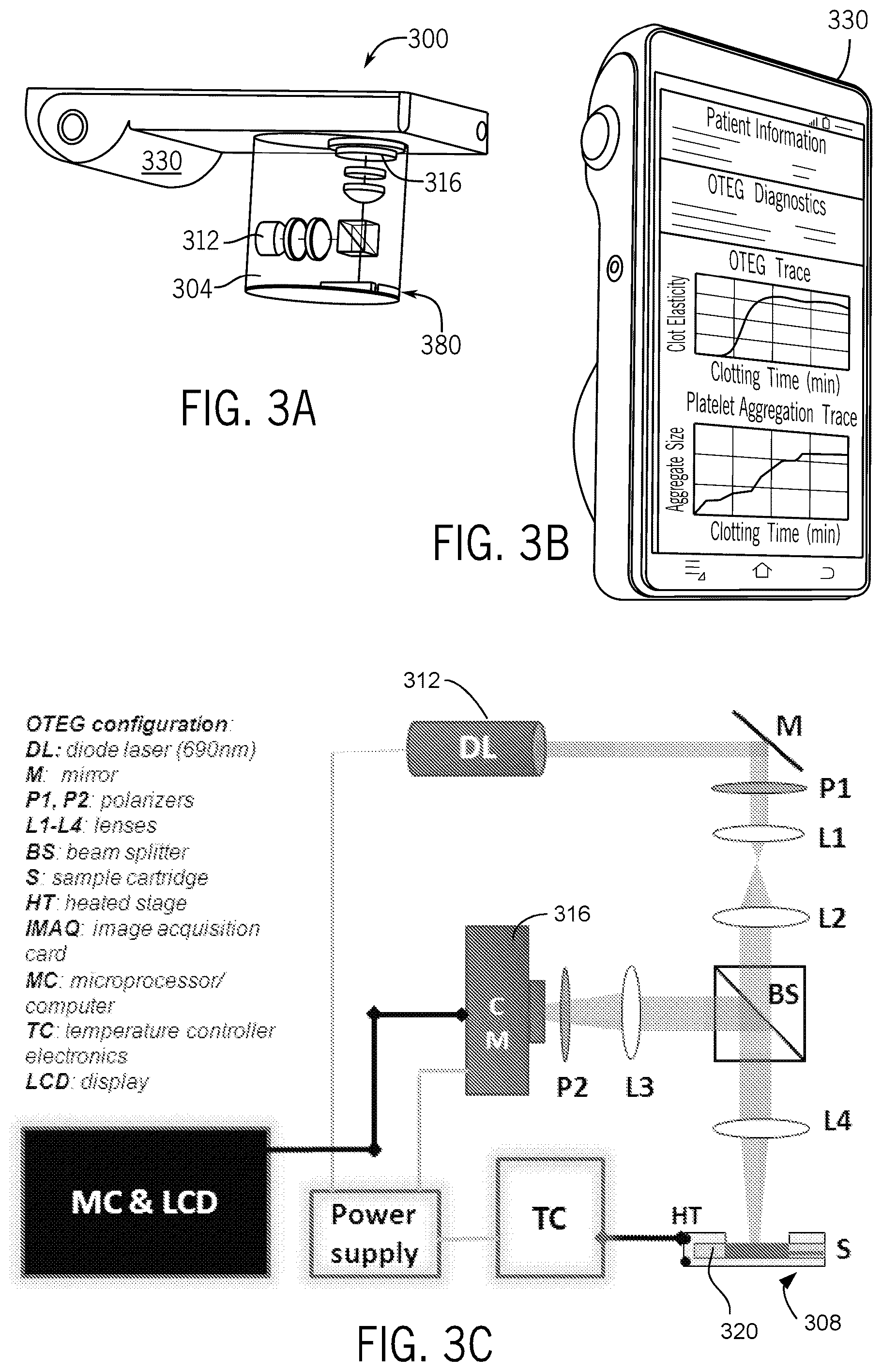 Patent US12092631 Figure 3 – Optical thromboelastography systems and methods
