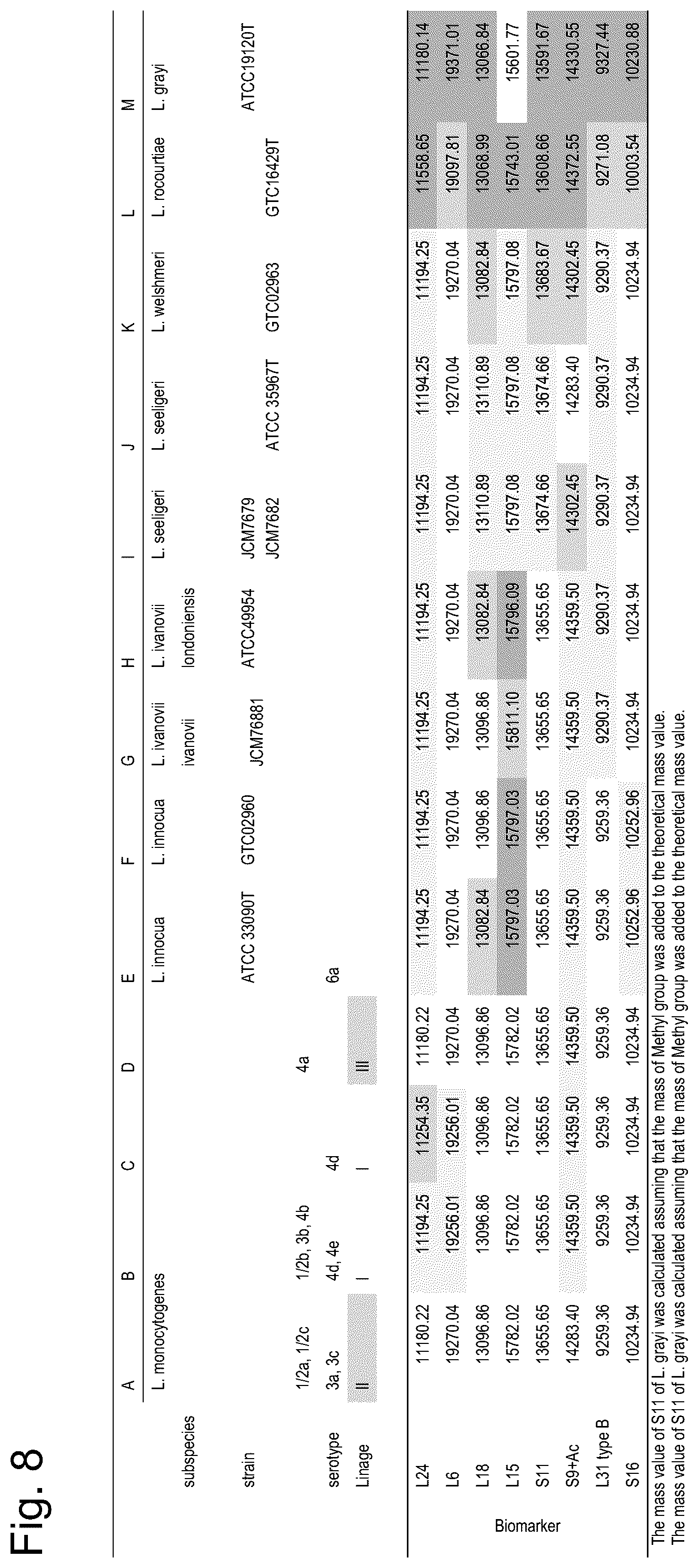 Patent US12092645 Figure 8 – Method for discriminating a microorganism