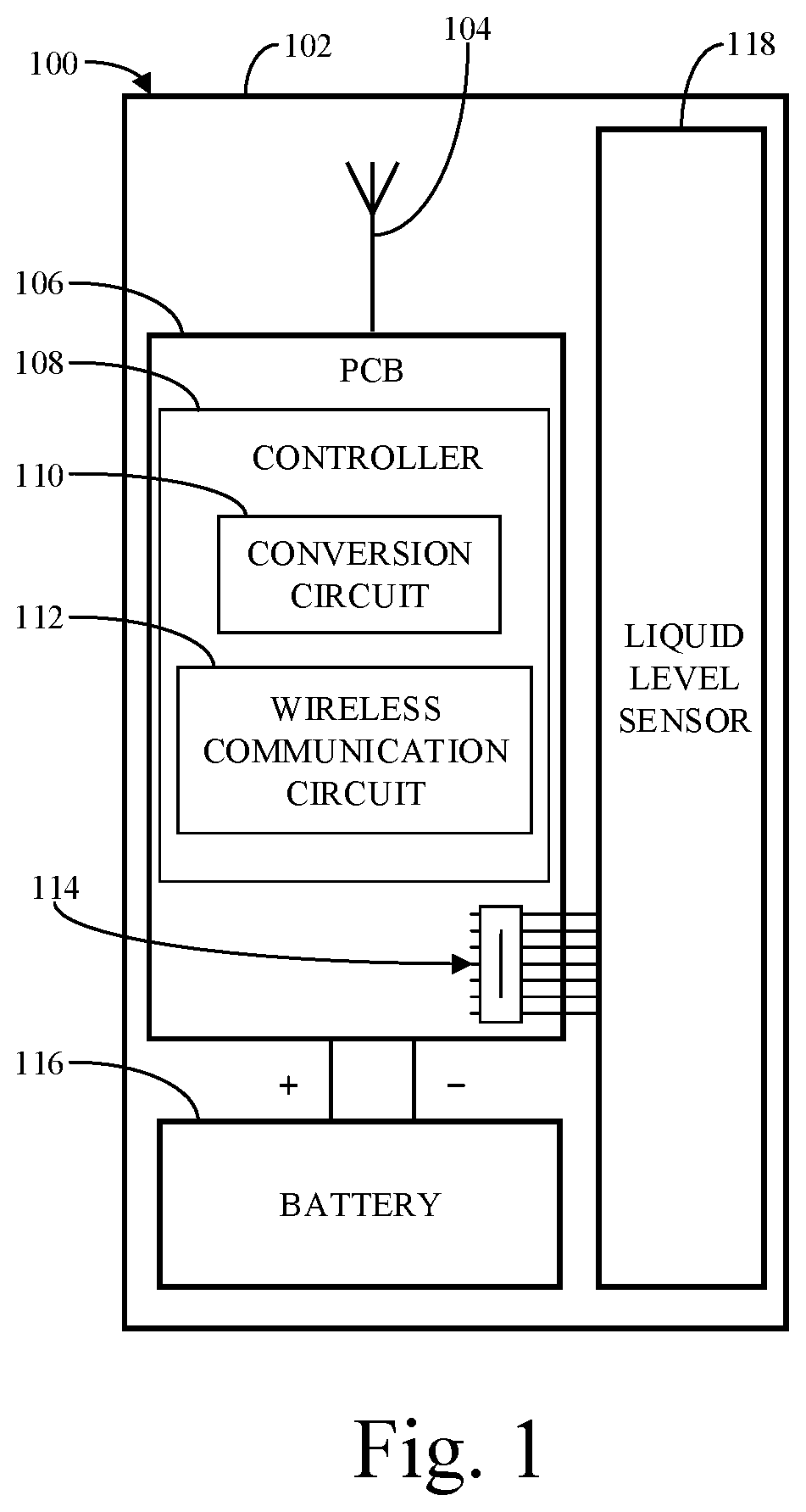Patent US12092651 Figure 1 – Hydrometer device