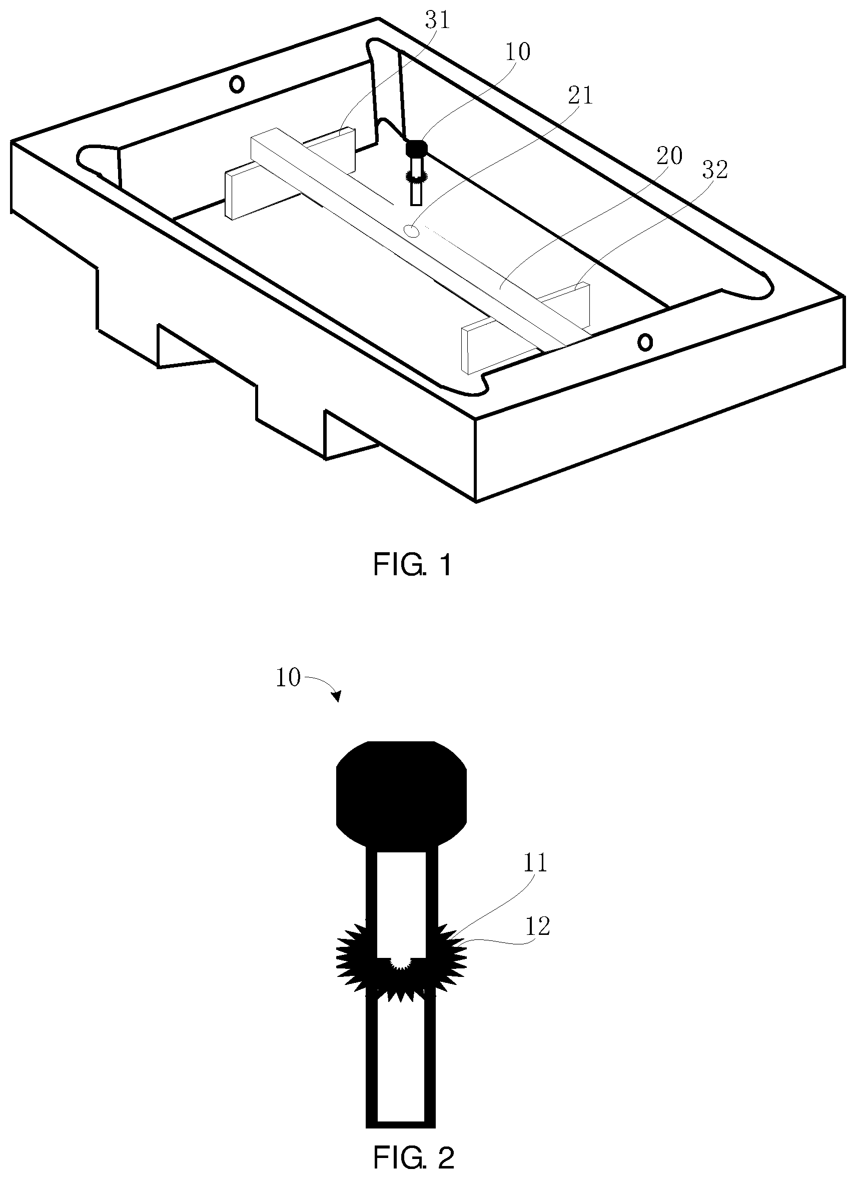 Patent US12092654 — Assembly for carrying chip, and device and method for testing chip — Figure 1