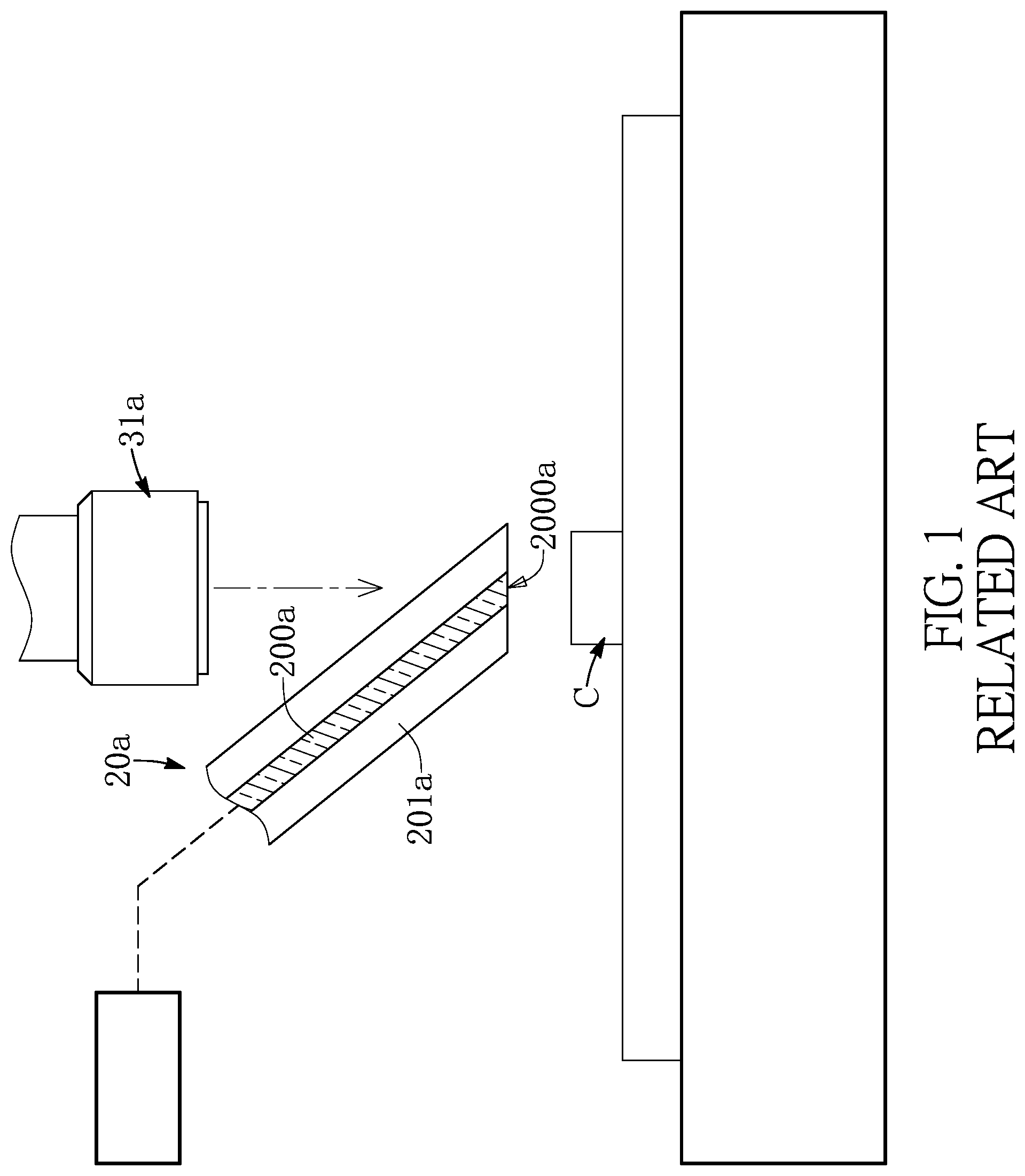 Patent US12092658 — Optical detection system and alignment method for a predetermined target object — Figure 1