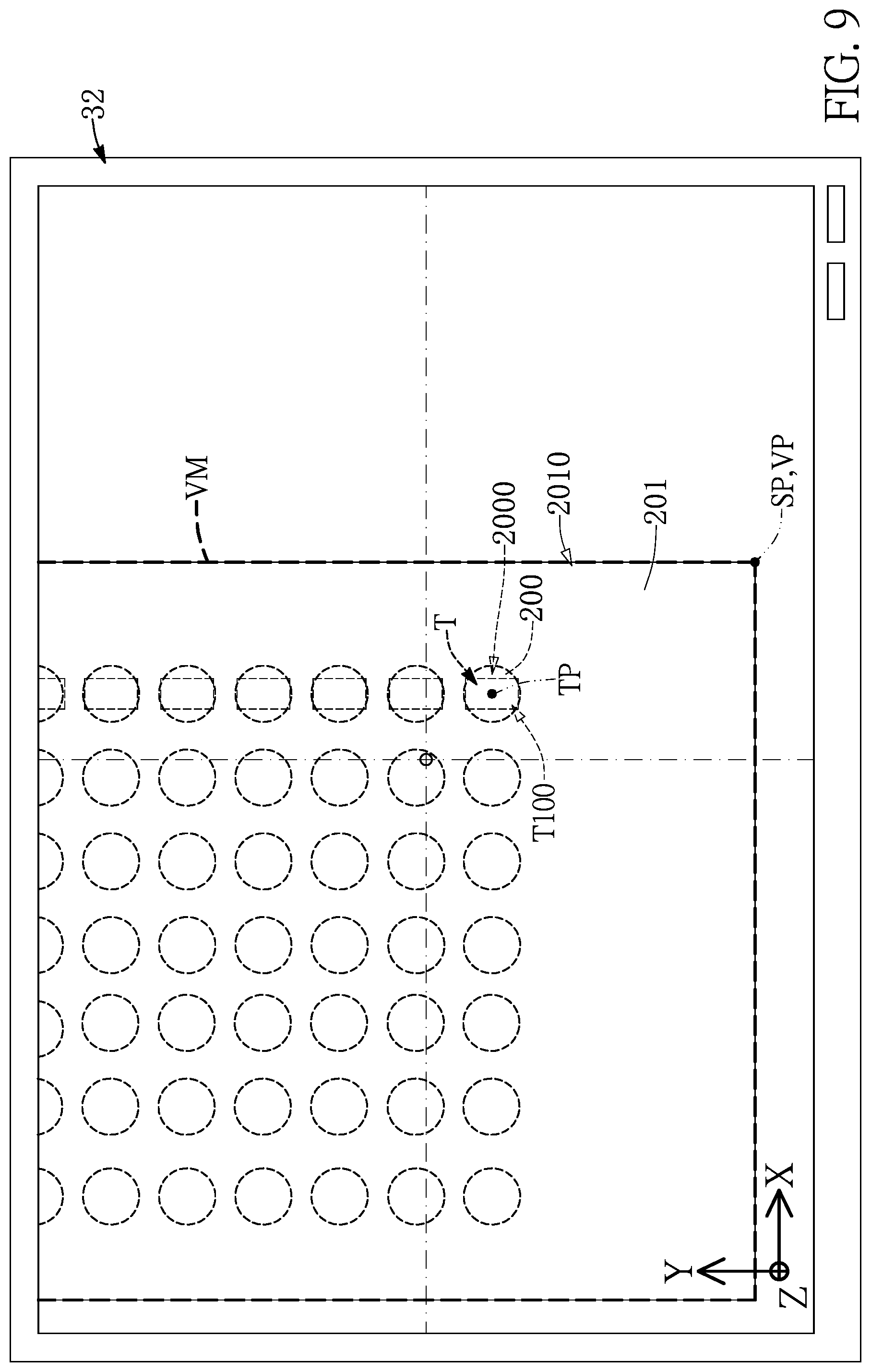 Patent US12092658 Figure 9 – Optical detection system and alignment method for a predetermined target object