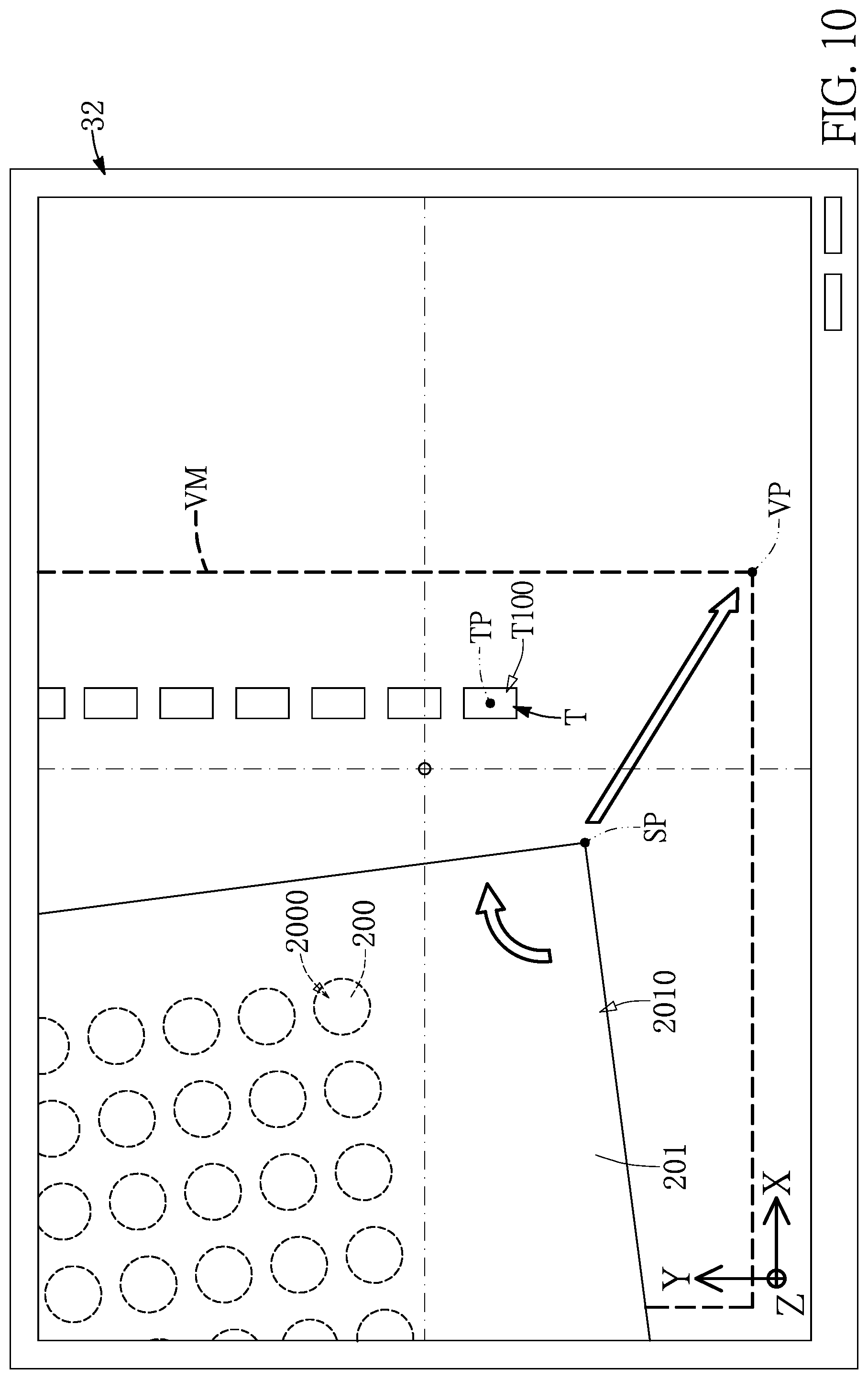 Patent US12092658 Figure 10 – Optical detection system and alignment method for a predetermined target object
