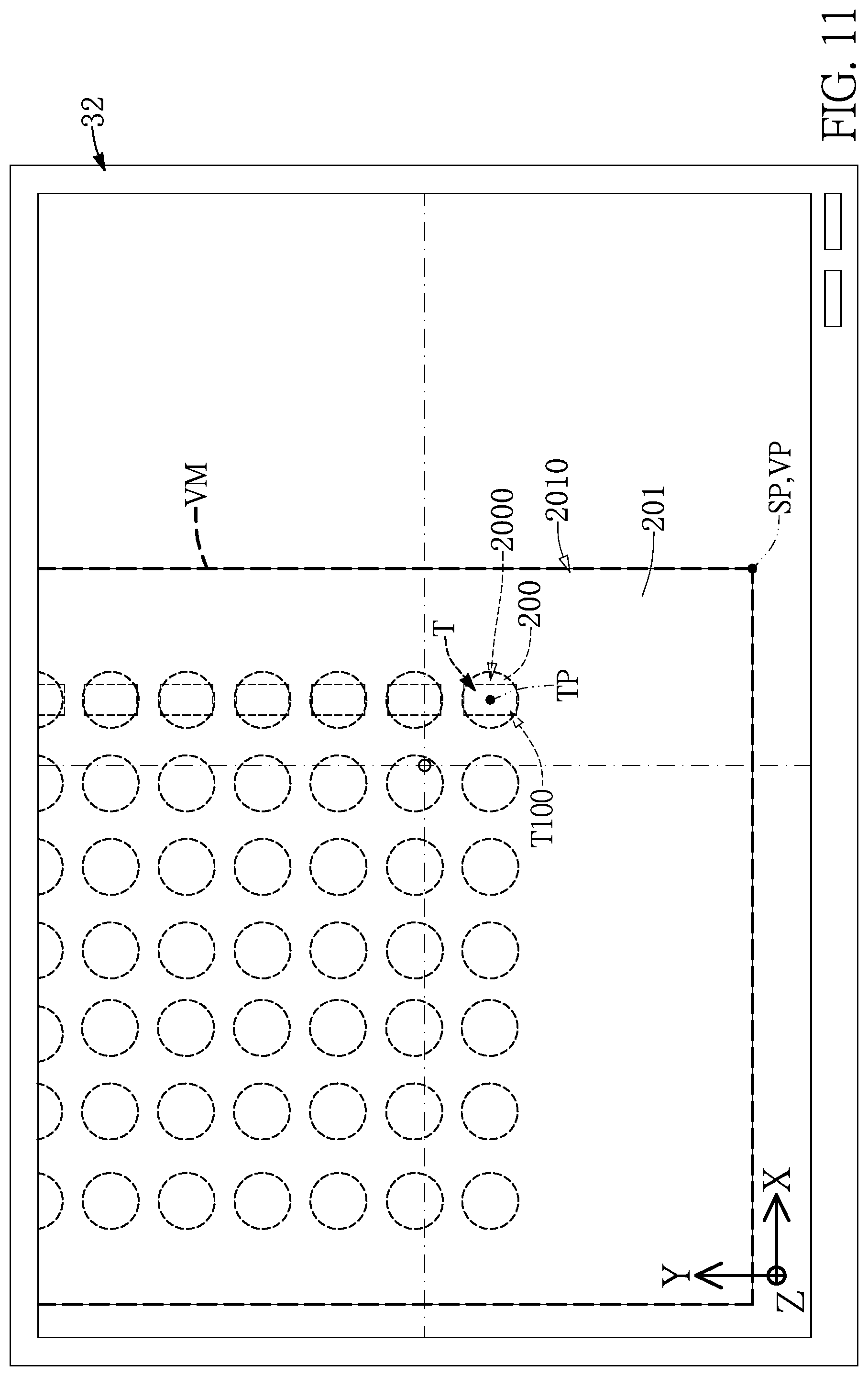 Patent US12092658 Figure 11 – Optical detection system and alignment method for a predetermined target object