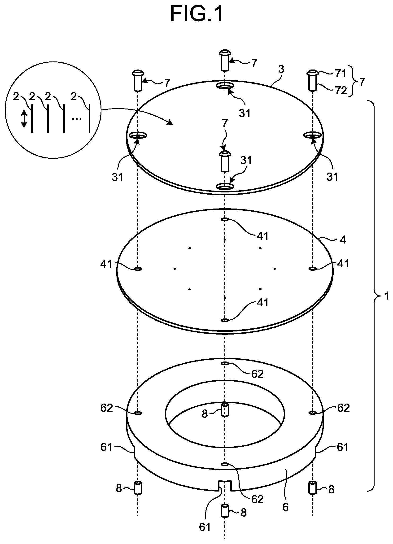 Patent US12092660 Figure 1 – Probe card