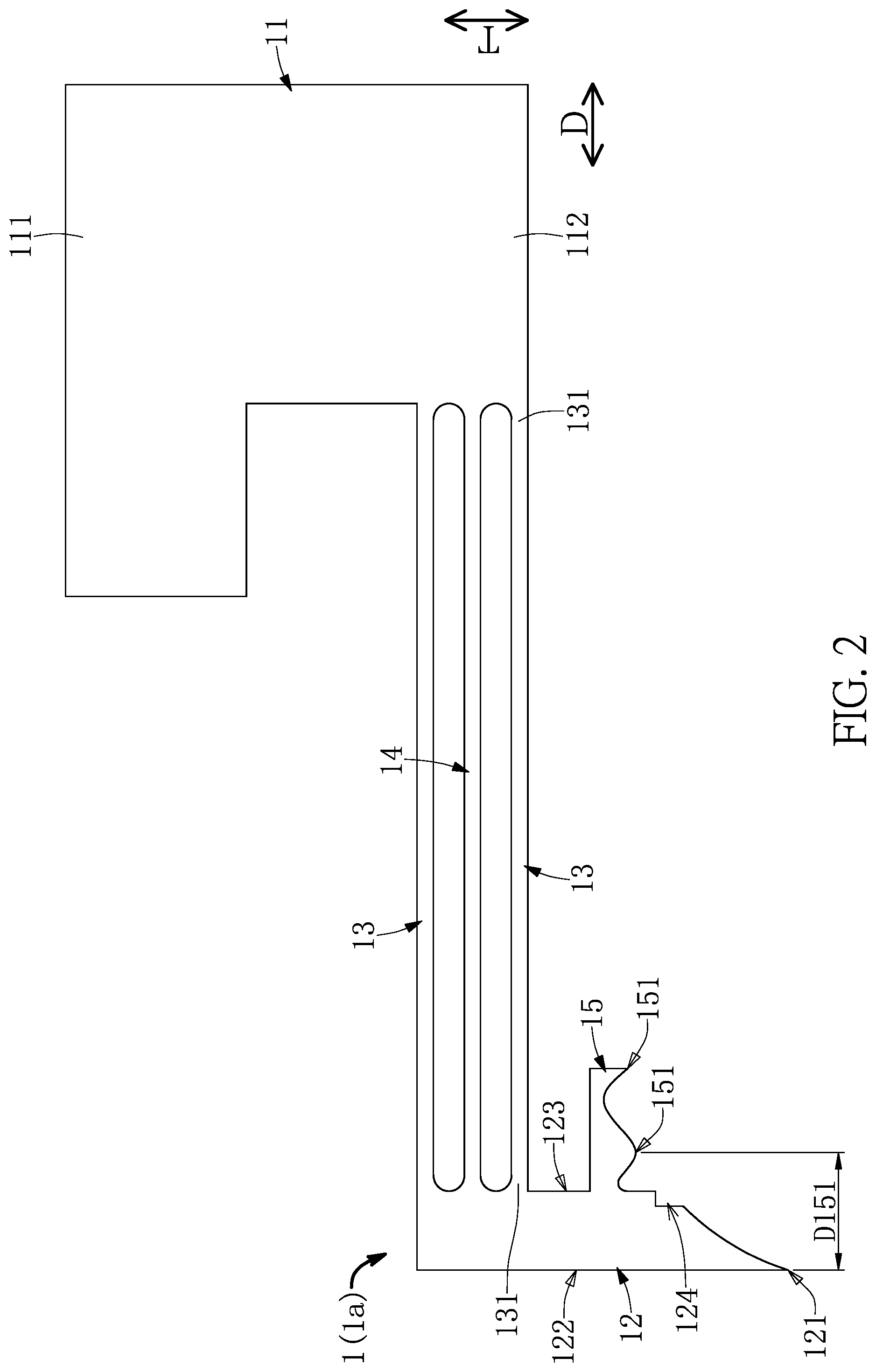 Patent US12092661 Figure 2 – Cantilever probe card device and elastic probe thereof