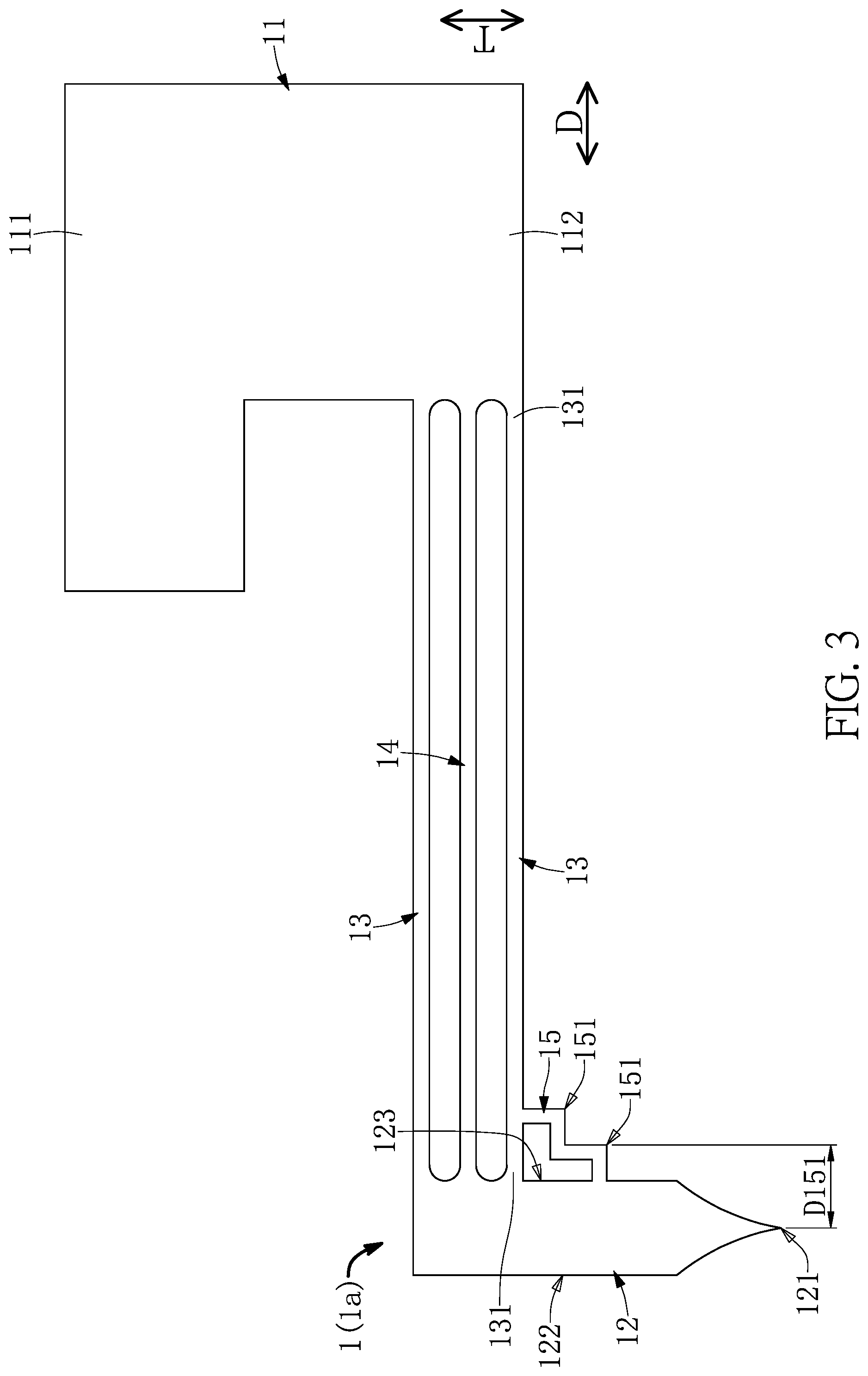 Patent US12092661 Figure 3 – Cantilever probe card device and elastic probe thereof
