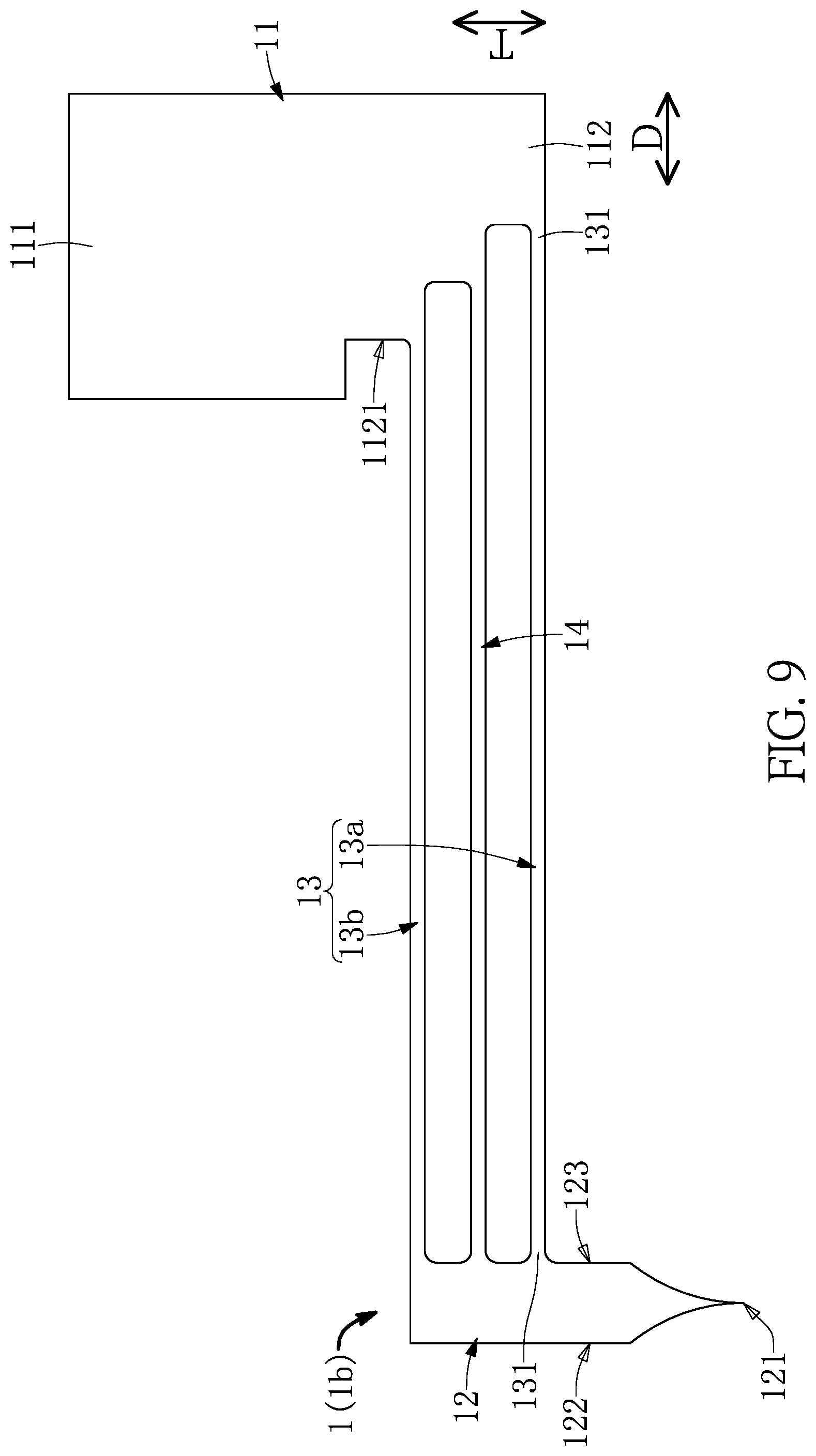 Patent US12092661 Figure 9 – Cantilever probe card device and elastic probe thereof