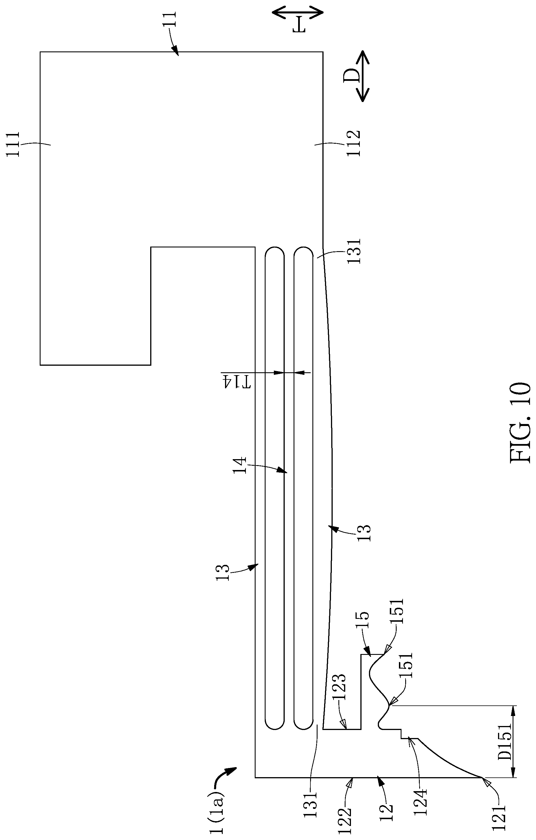 Patent US12092661 Figure 10 – Cantilever probe card device and elastic probe thereof