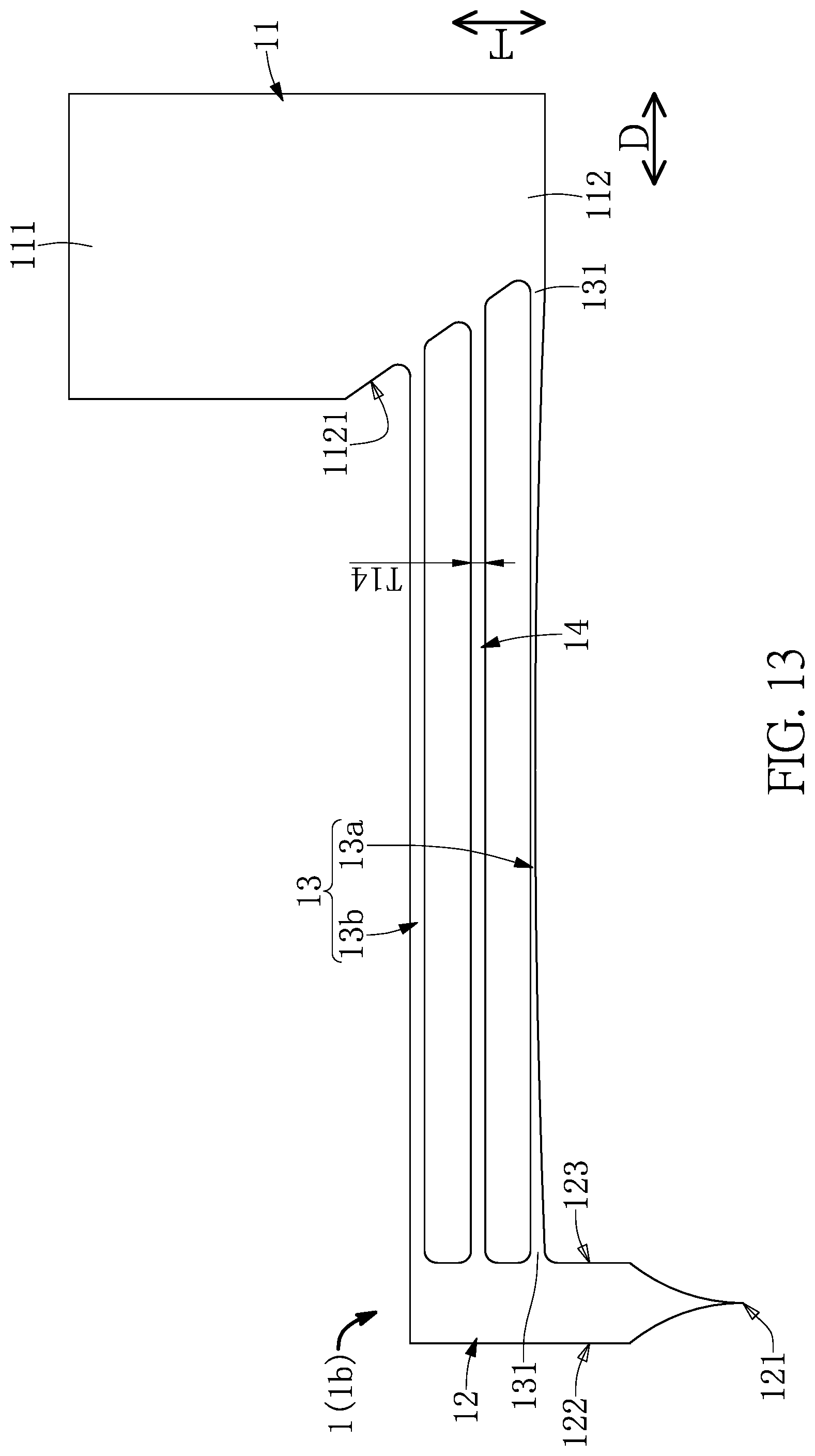 Patent US12092661 Figure 13 – Cantilever probe card device and elastic probe thereof