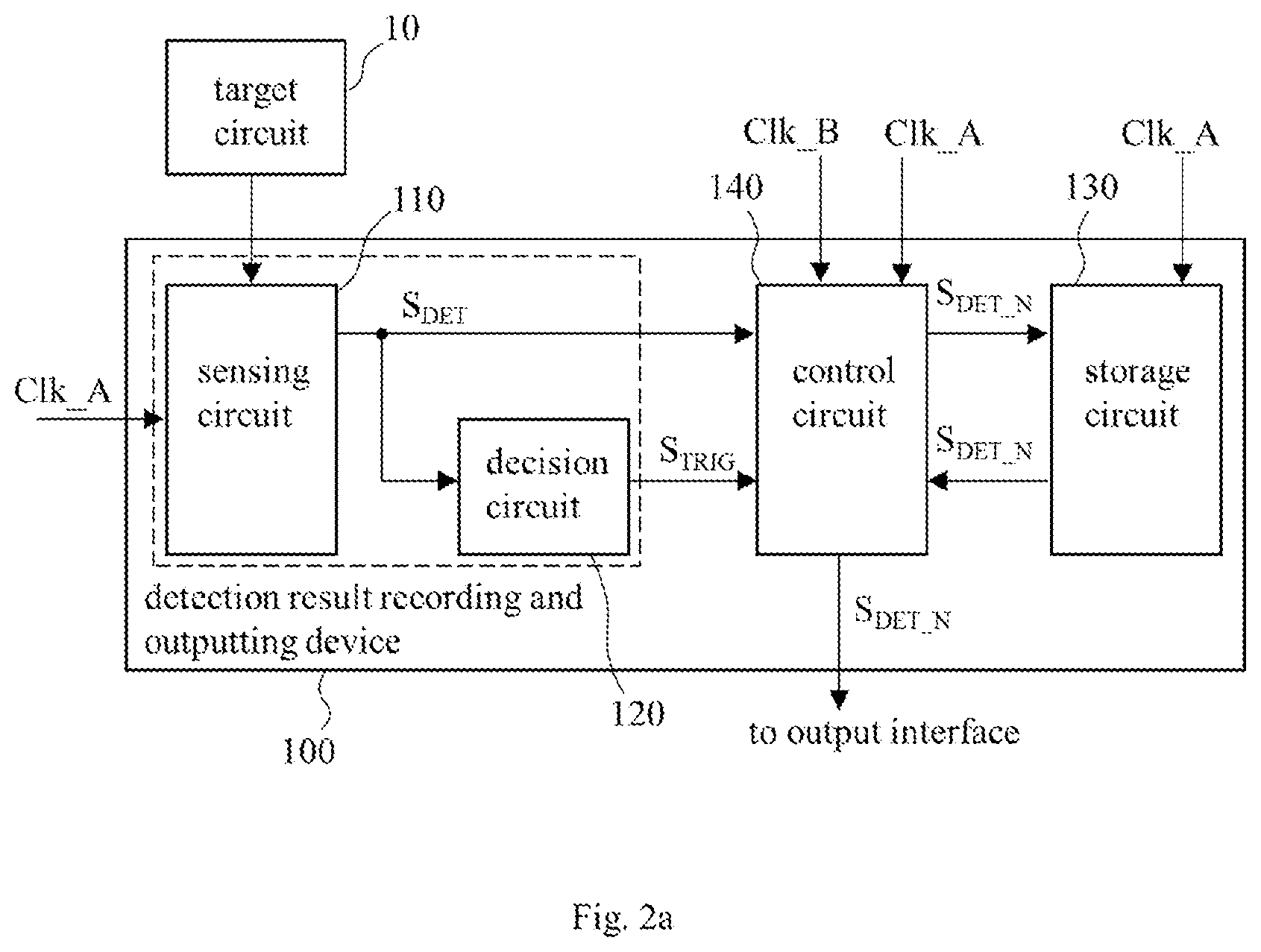 Patent US12092665 Figure 2 – Detection result recording and outputting device