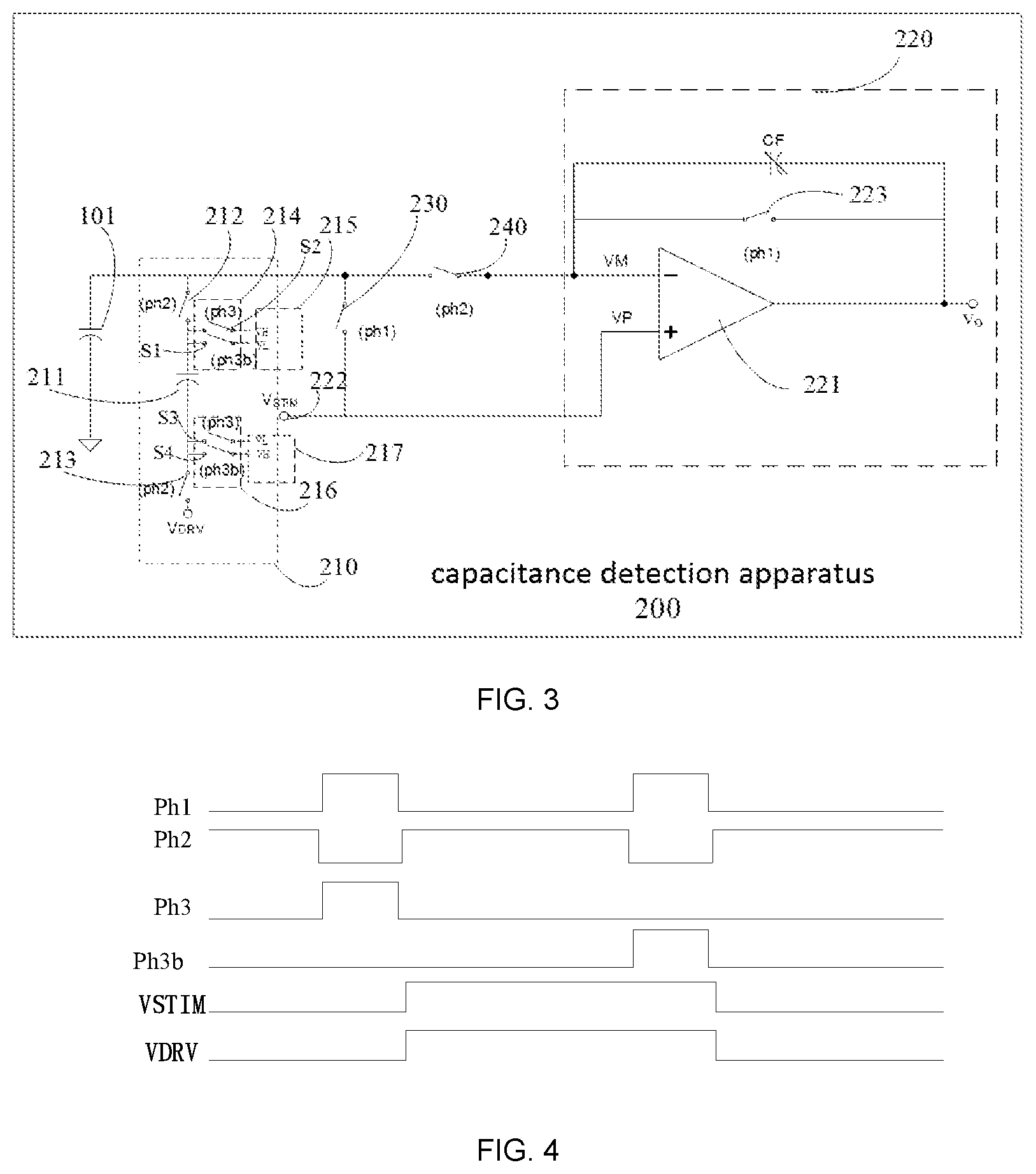Patent US12092671 Figure 2 – Capacitance measurement apparatus