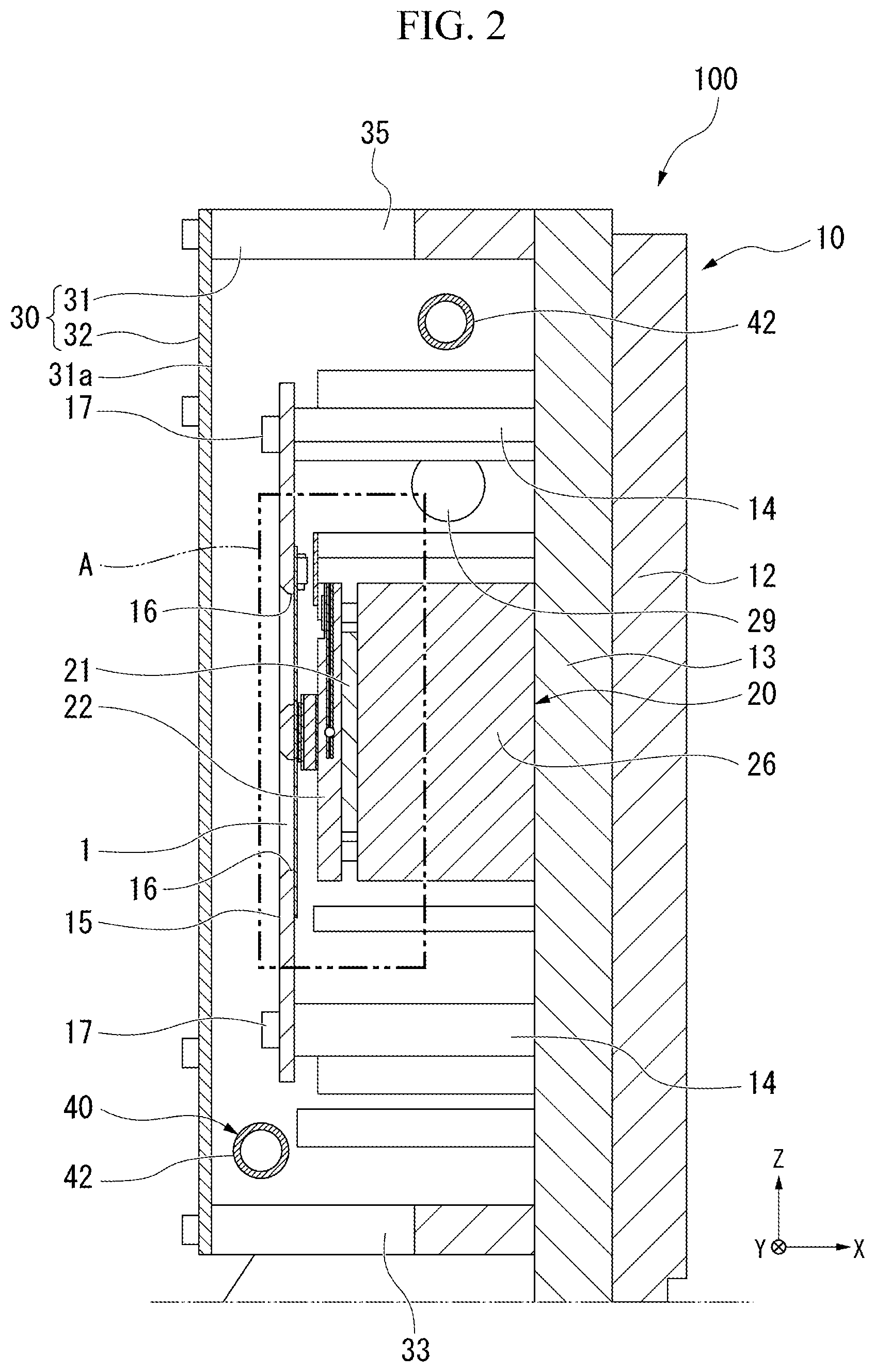 Patent US12092675 Figure 2 – Evaluation device of radio communication module