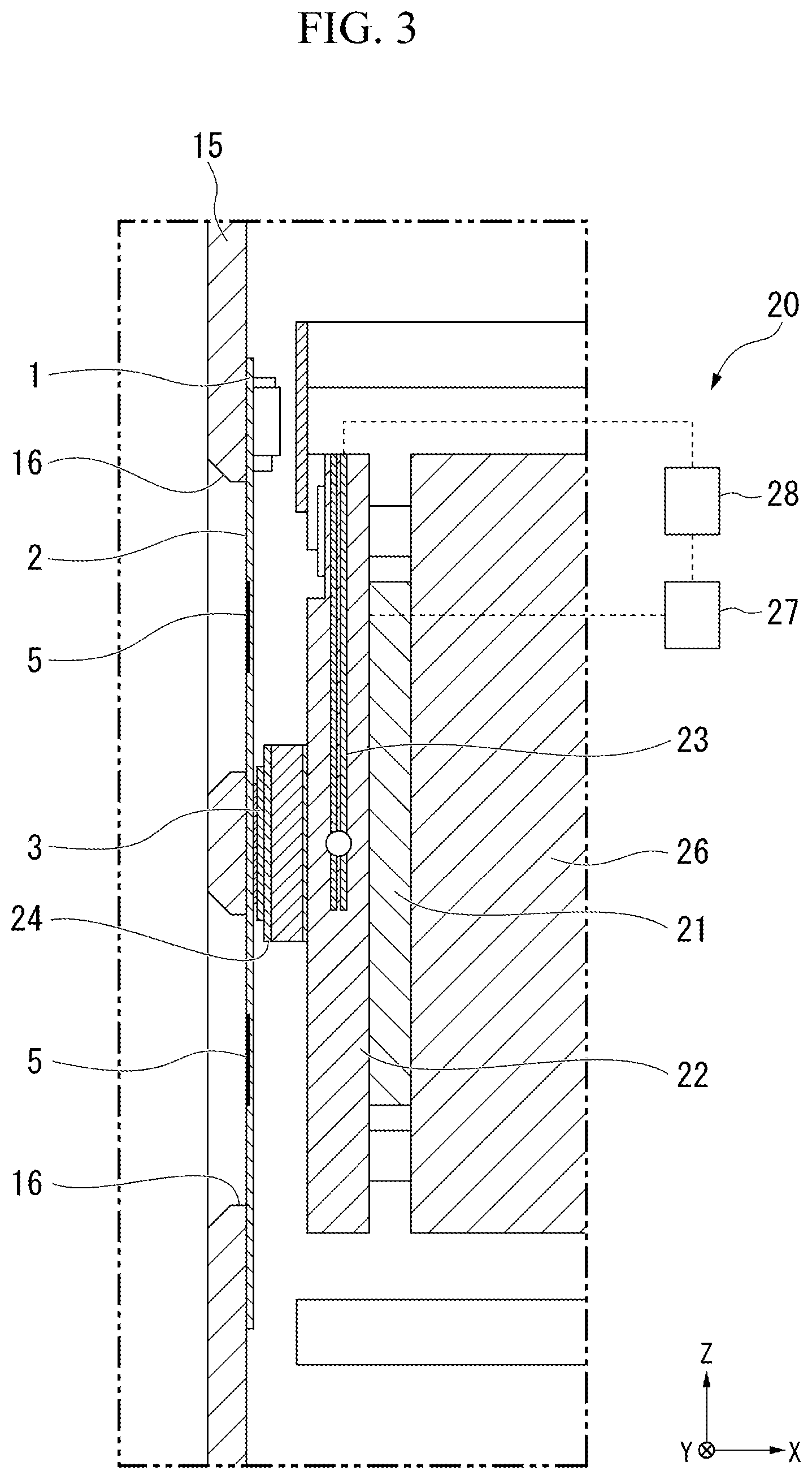 Patent US12092675 Figure 3 – Evaluation device of radio communication module