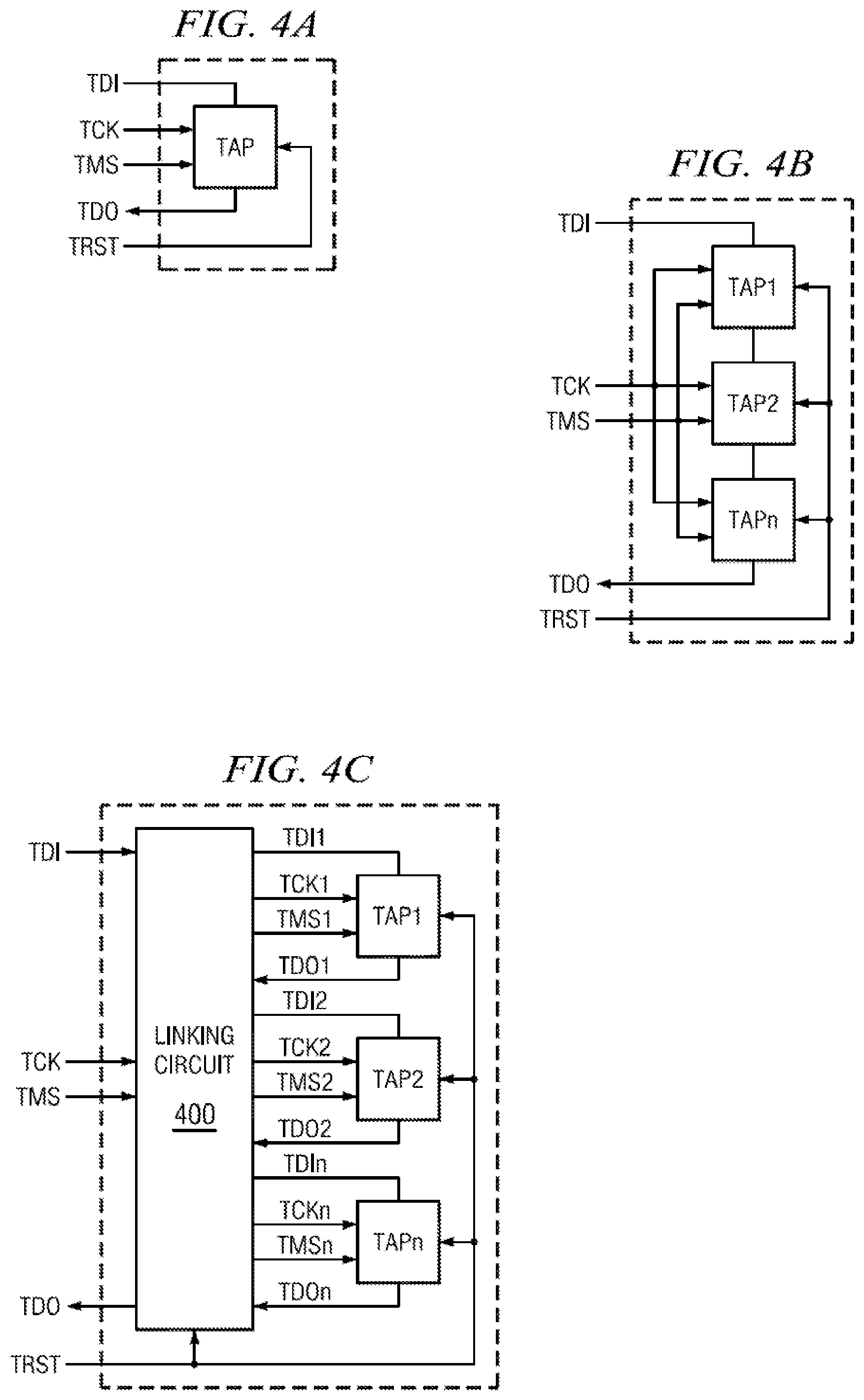 Patent US12092687 Figure 2 – Selectable JTAG or trace access with data store and output