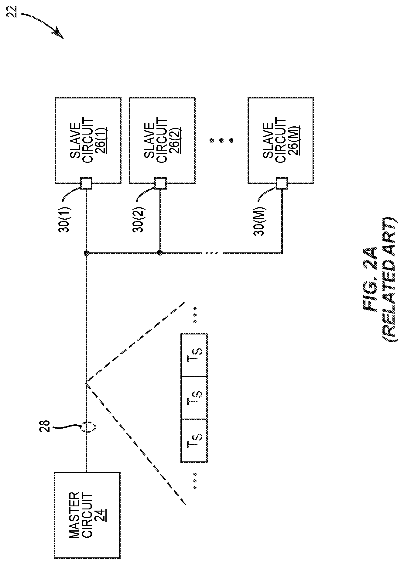 Patent US12092689 Figure 2 – Scan test in a single-wire bus circuit