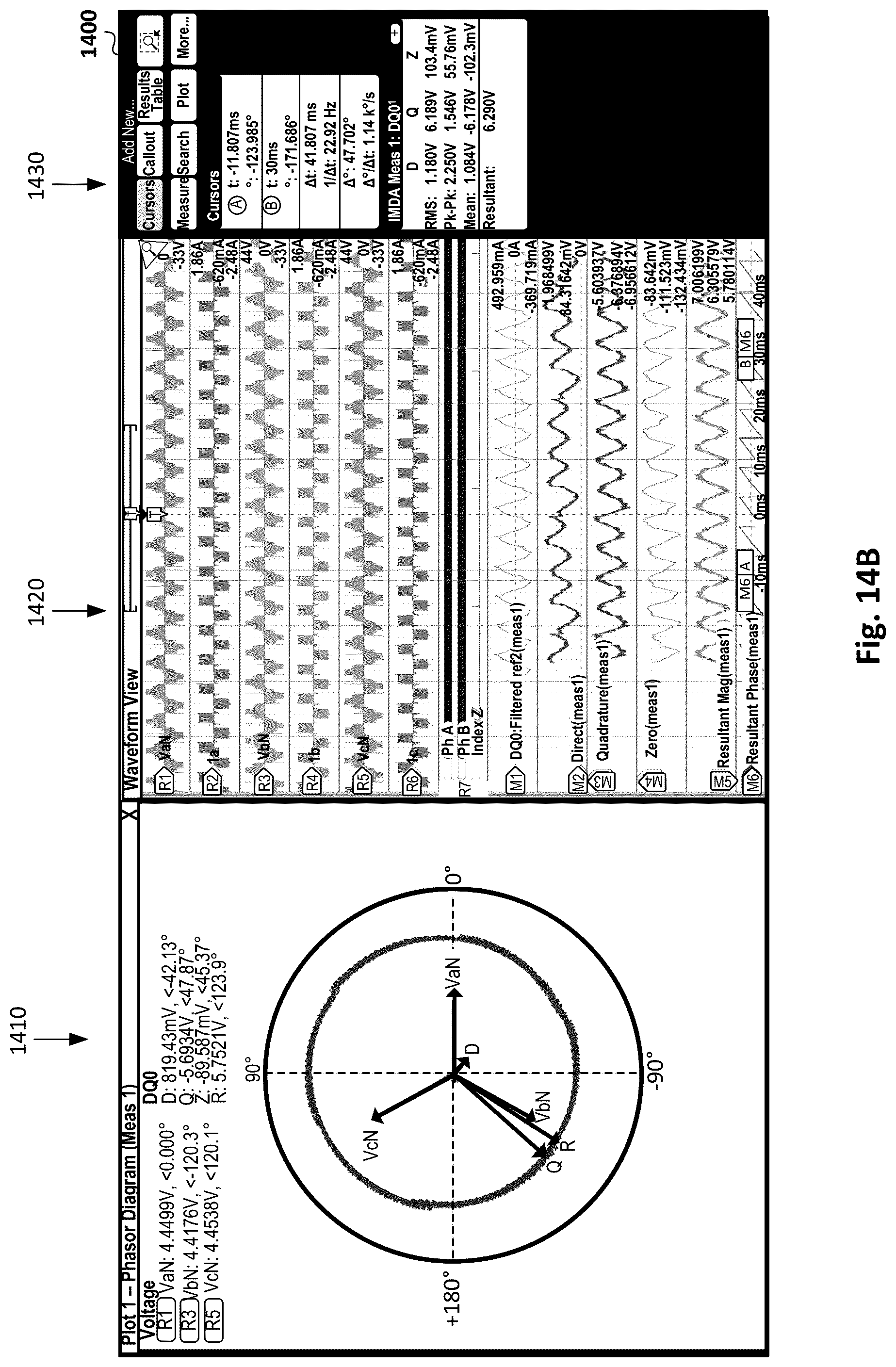 Patent US12092693 Figure 16 – System and method for computing direct quadrature zero resultant drive vector using rotor position