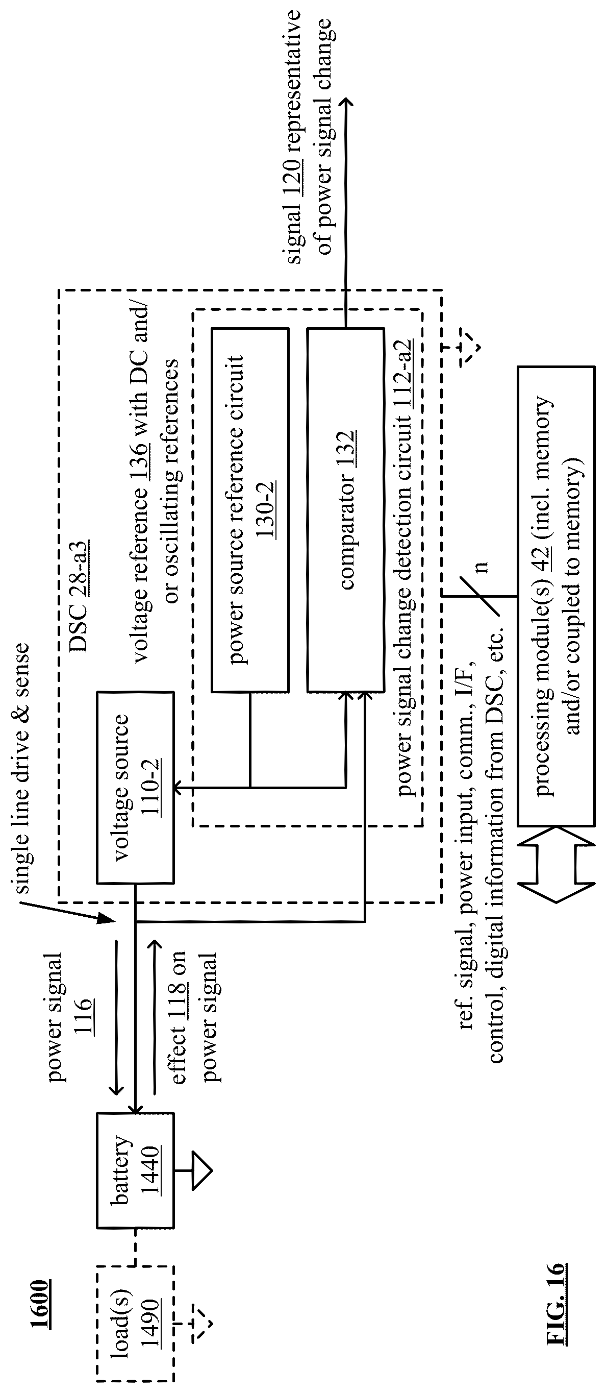 Patent US12092695 Figure 15 – Battery adapted and configurable impedance circuit