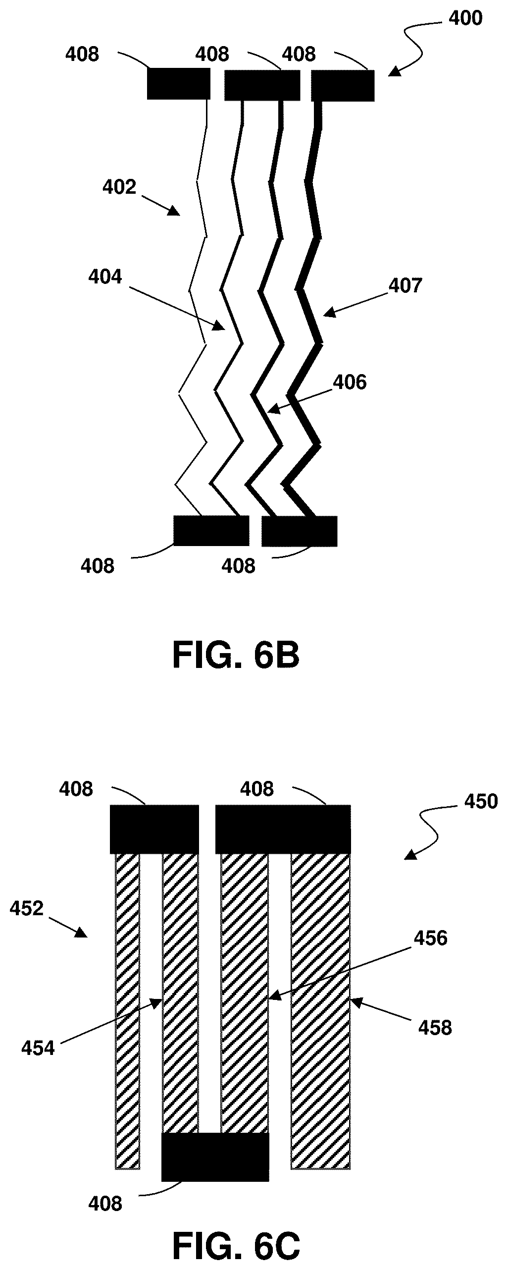 Patent US12092704 Figure 6 – XMR sensors with serial segment strip configurations